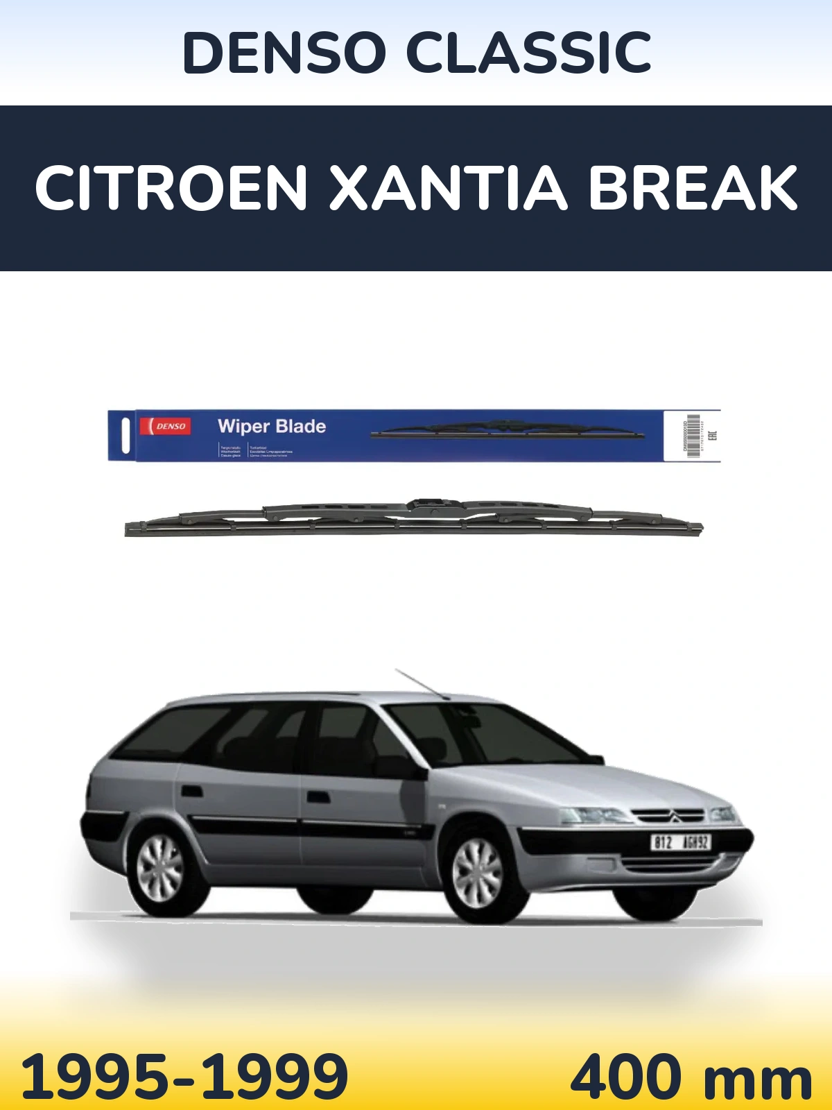 Ștergătoare Denso Classic pentru Citroen Xantia Break