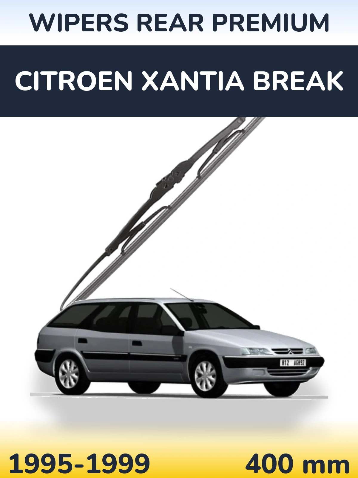 Ștergătoare WIPERS REAR PREMIUM pentru Citroen Xantia Break