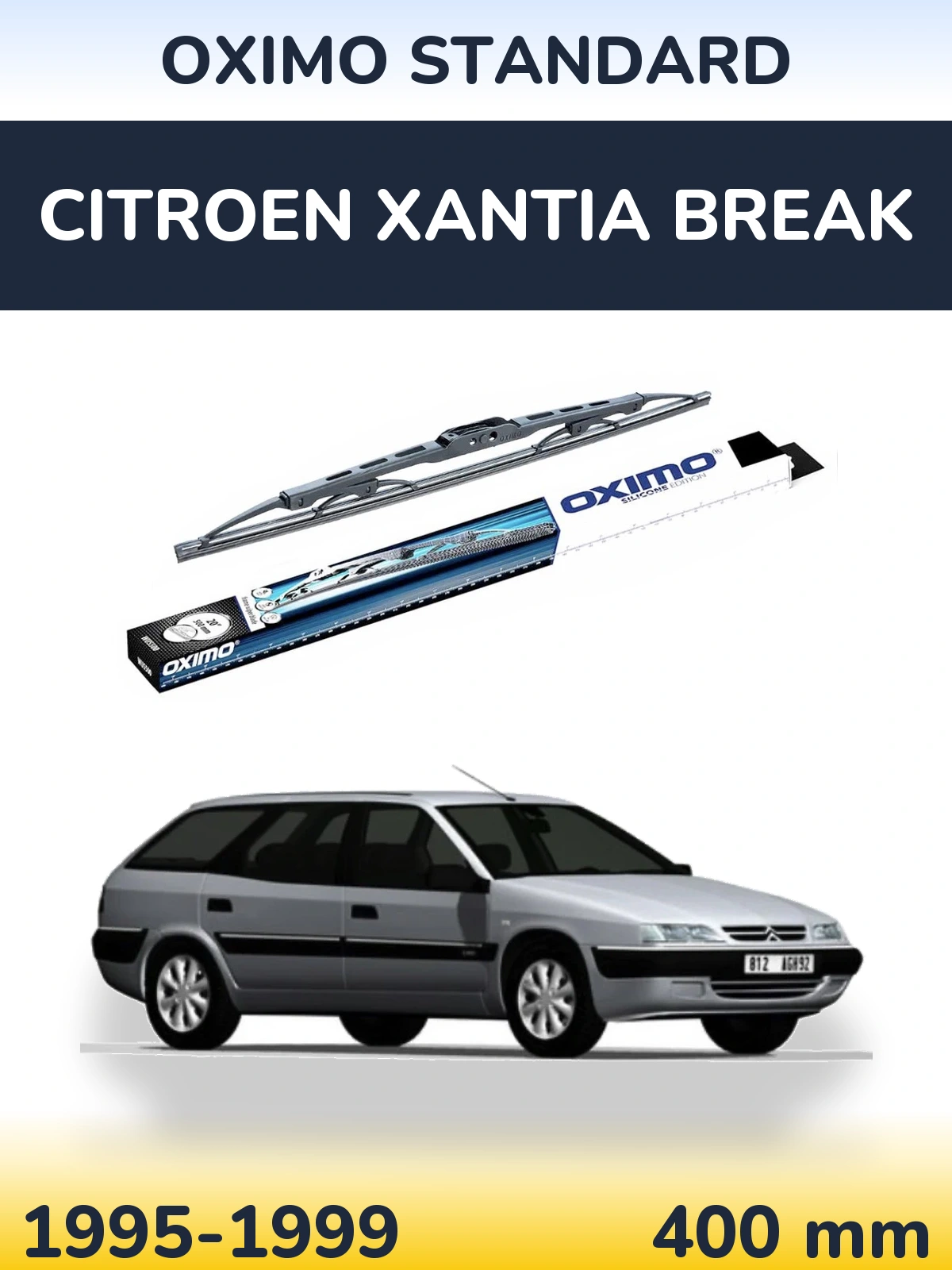 Ștergătoare Oximo Standard pentru Citroen Xantia Break