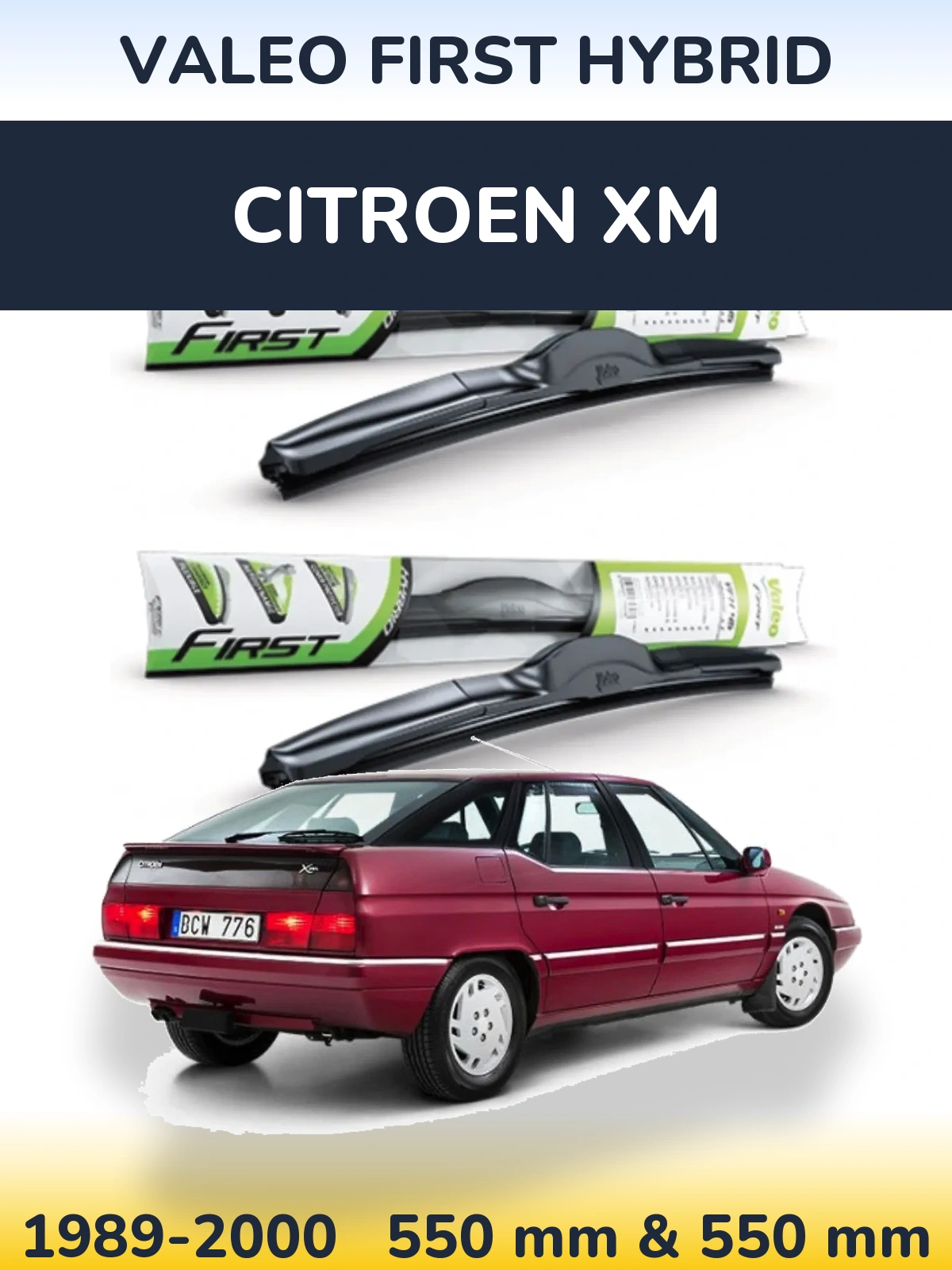 Ștergătoare Valeo First Hybrid pentru Citroen XM