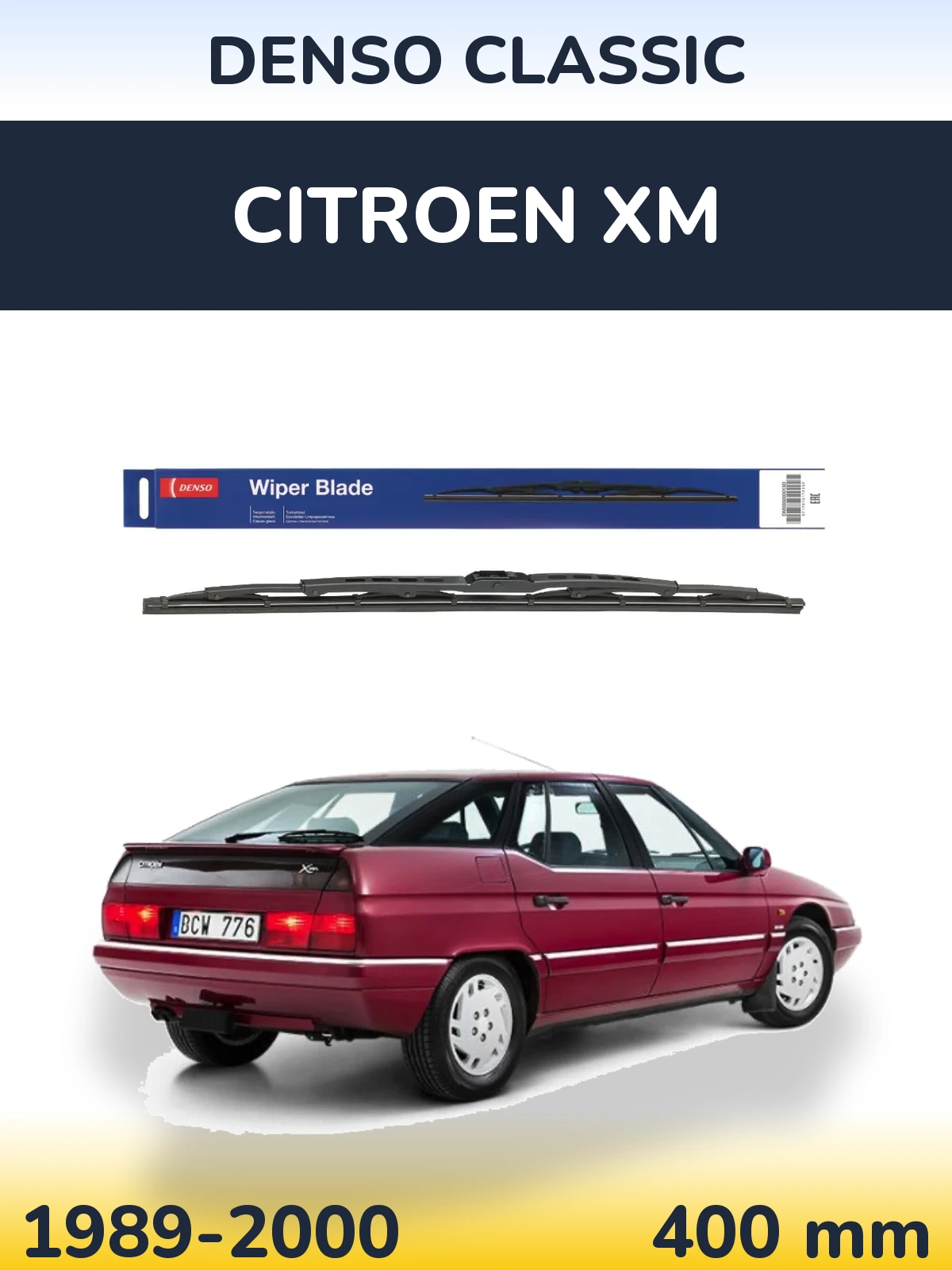 Ștergătoare Denso Classic pentru Citroen XM