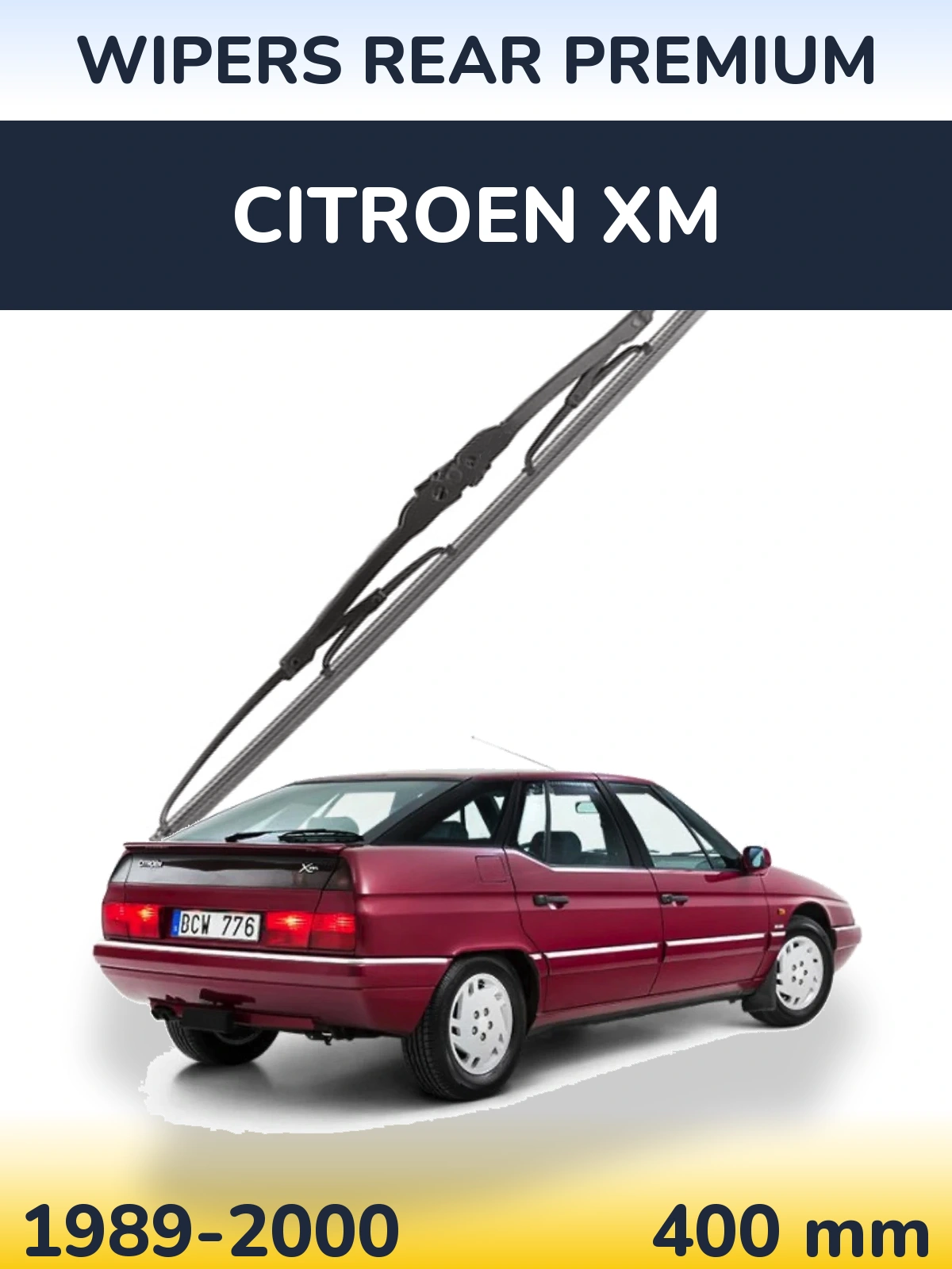 Ștergătoare WIPERS REAR PREMIUM pentru Citroen XM