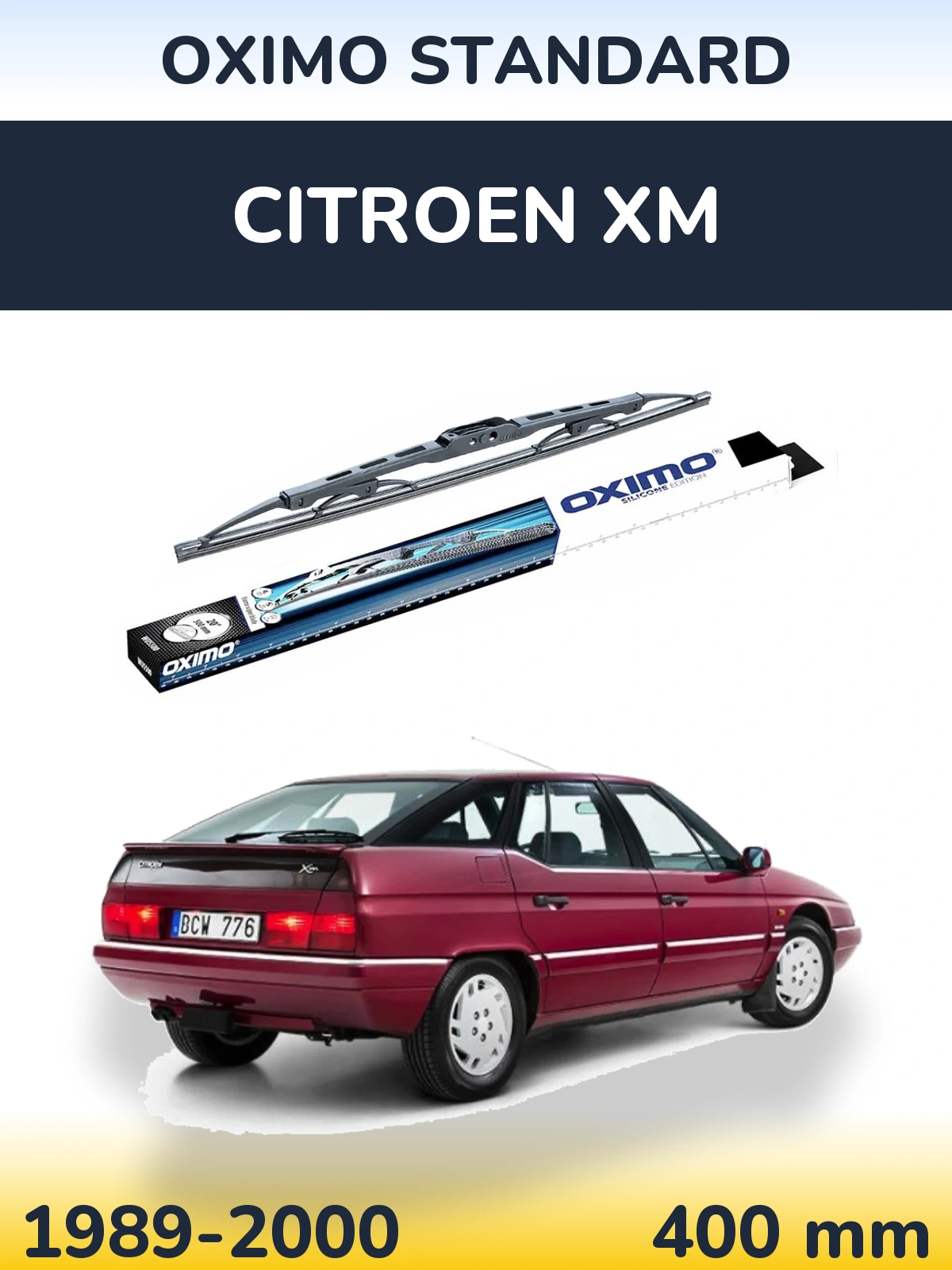 Ștergătoare Oximo Standard pentru Citroen XM