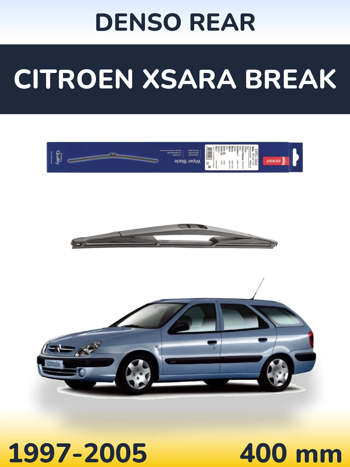 Ștergătoare Denso Rear pentru Citroen Xsara Break