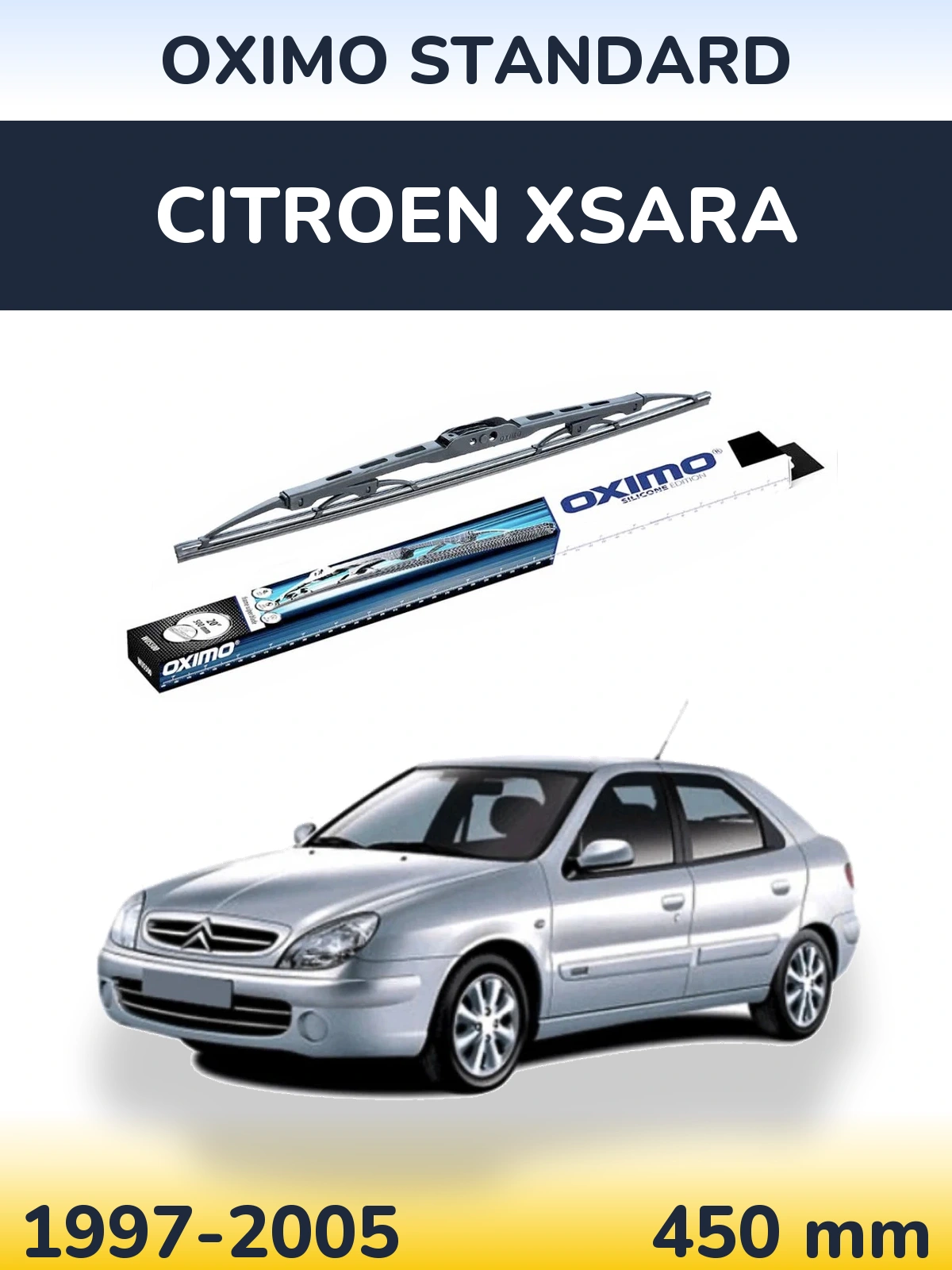 Ștergătoare Oximo Standard pentru Citroen Xsara
