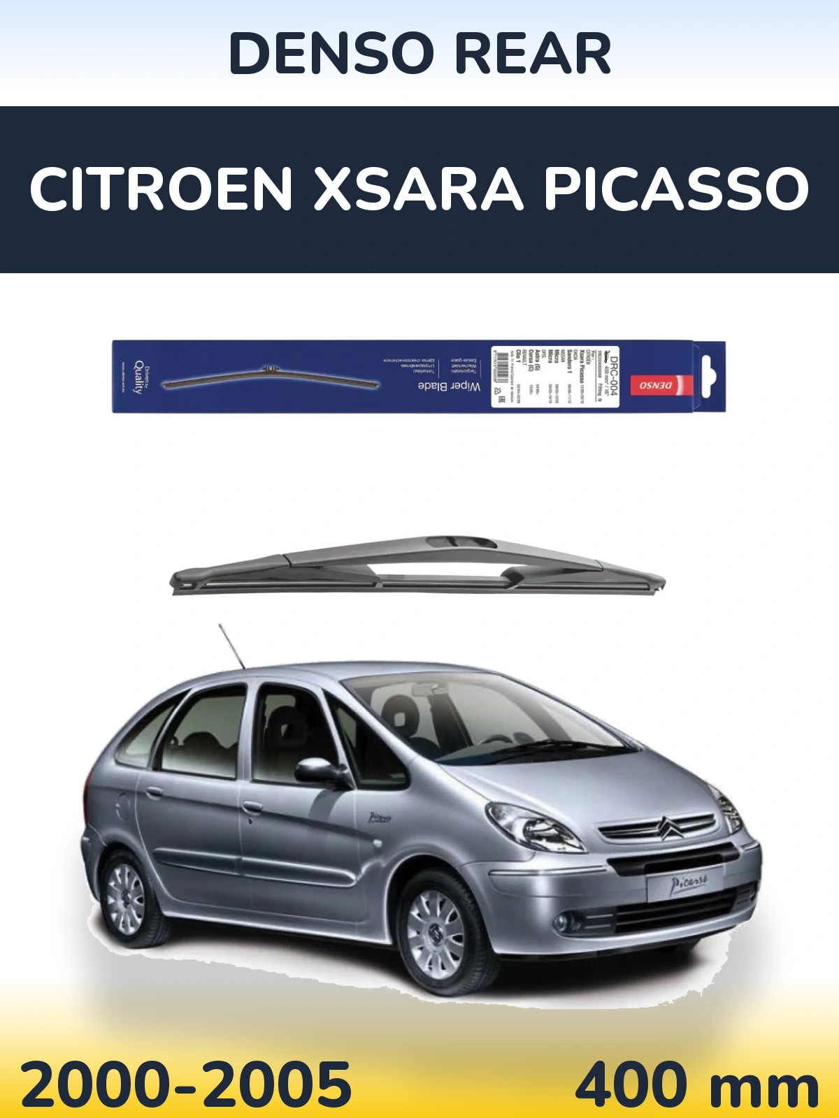 Ștergătoare Denso Rear pentru Citroen Xsara Picasso