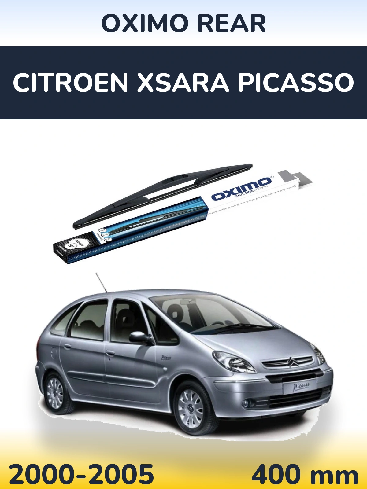 Задня щітка Oximo Rear 400 мм для Citroen Xsara Picasso 2000-2005