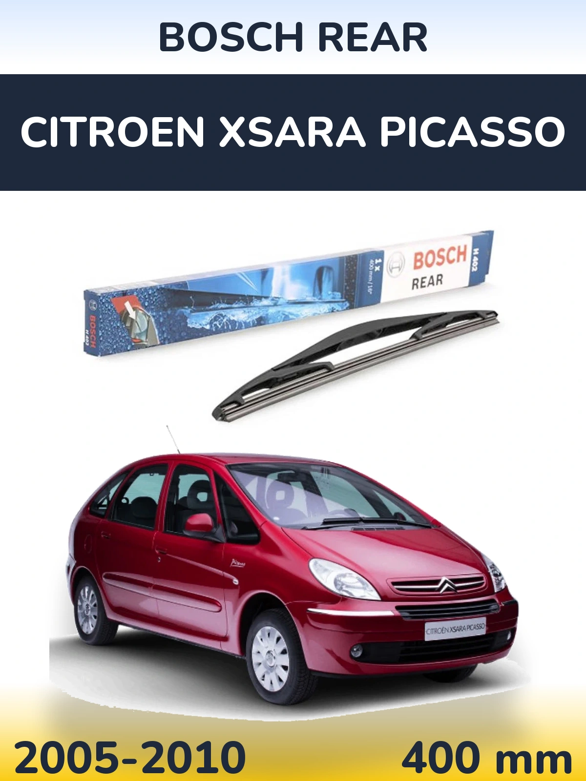 Ștergătoare BOSCH Rear pentru Citroen Xsara Picasso