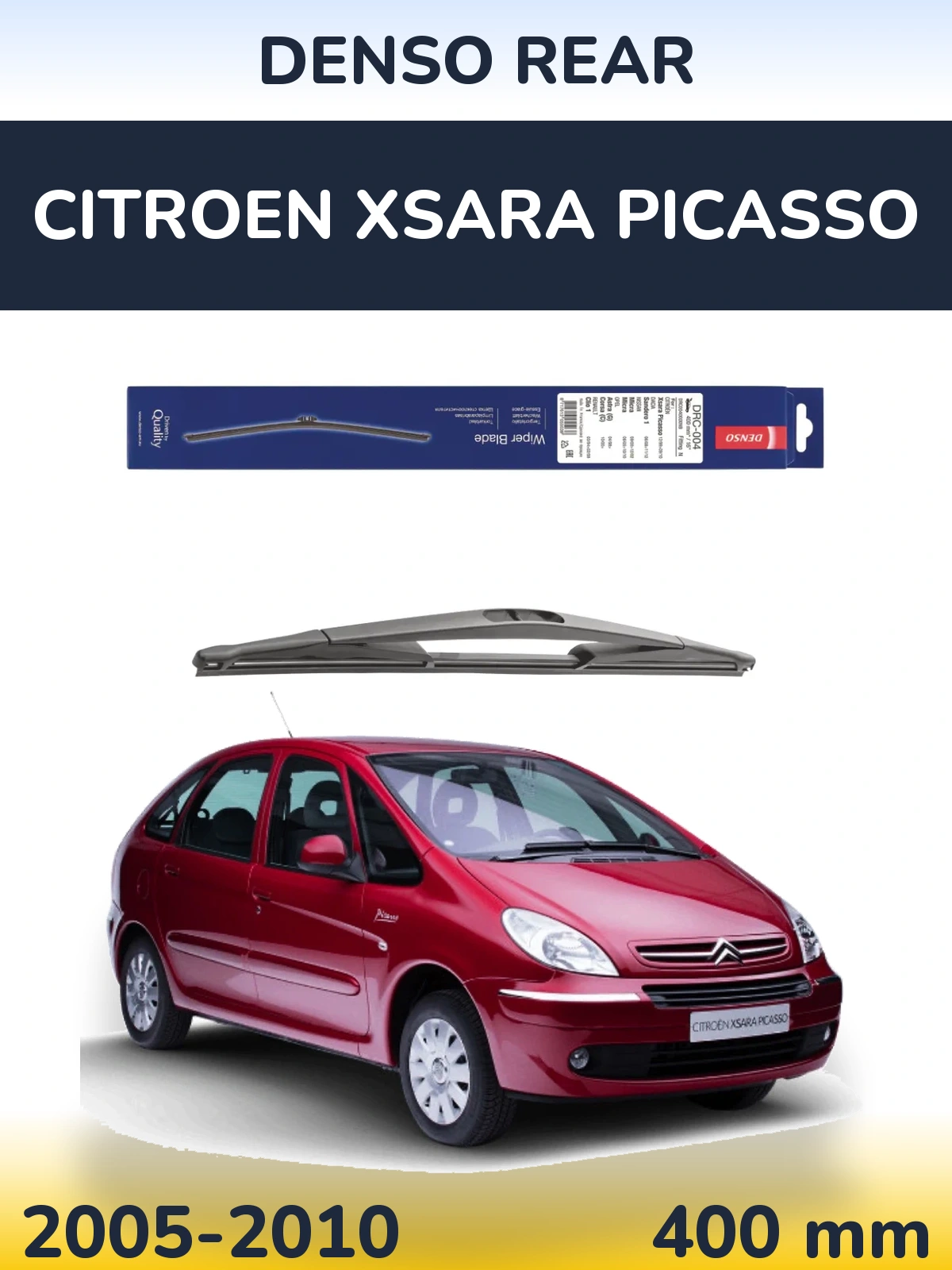 Ștergătoare Denso Rear pentru Citroen Xsara Picasso