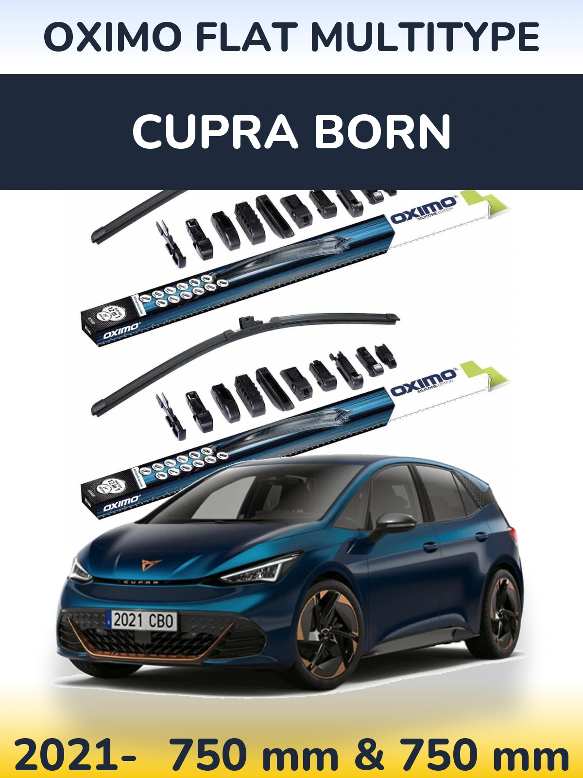 Ștergătoare Oximo Flat MultiTipe pentru Cupra Born