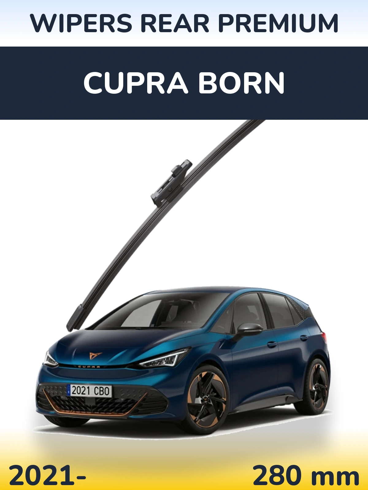 Ștergătoare WIPERS REAR PREMIUM pentru Cupra Born