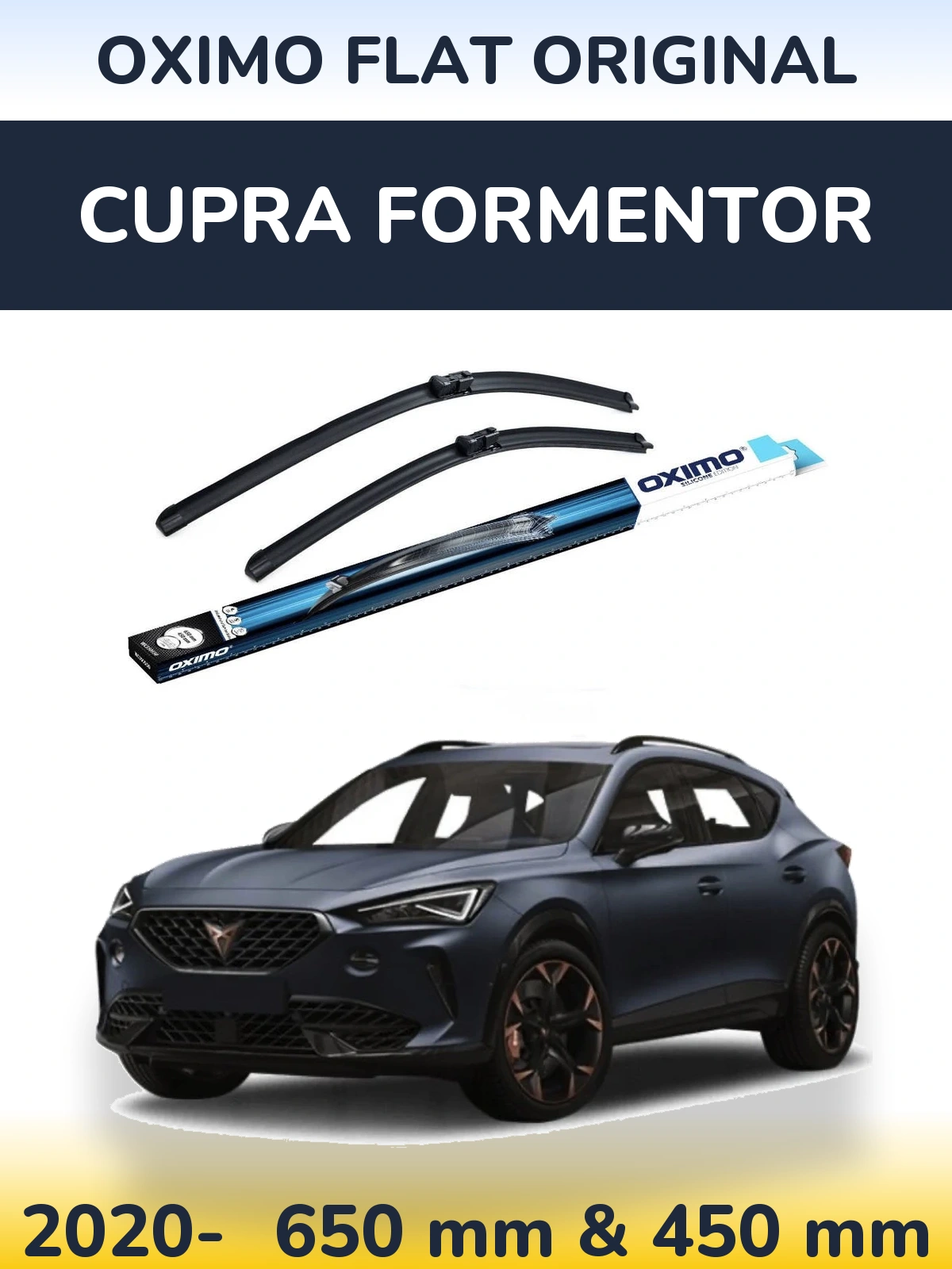 Ștergătoare Oximo Flat Original pentru Cupra Formentor