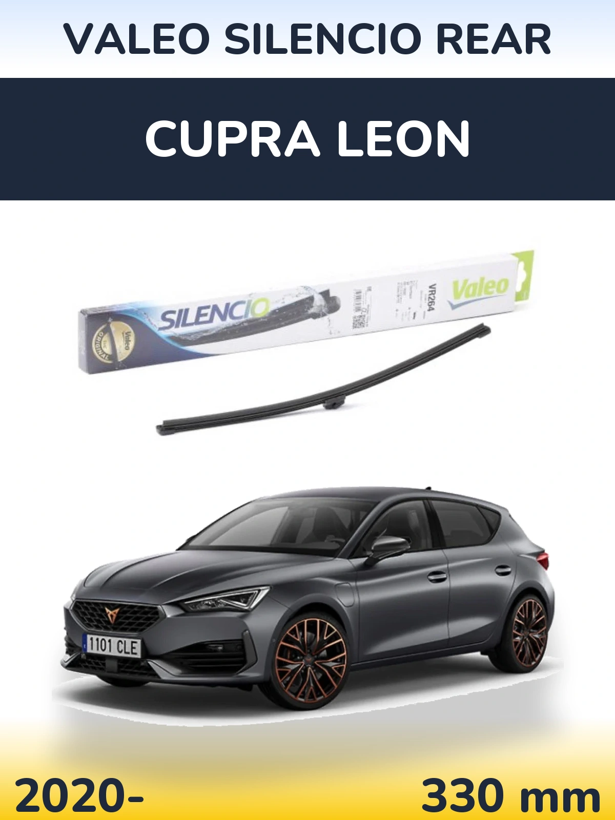 Ștergătoare Valeo Silencio Rear pentru Cupra Leon