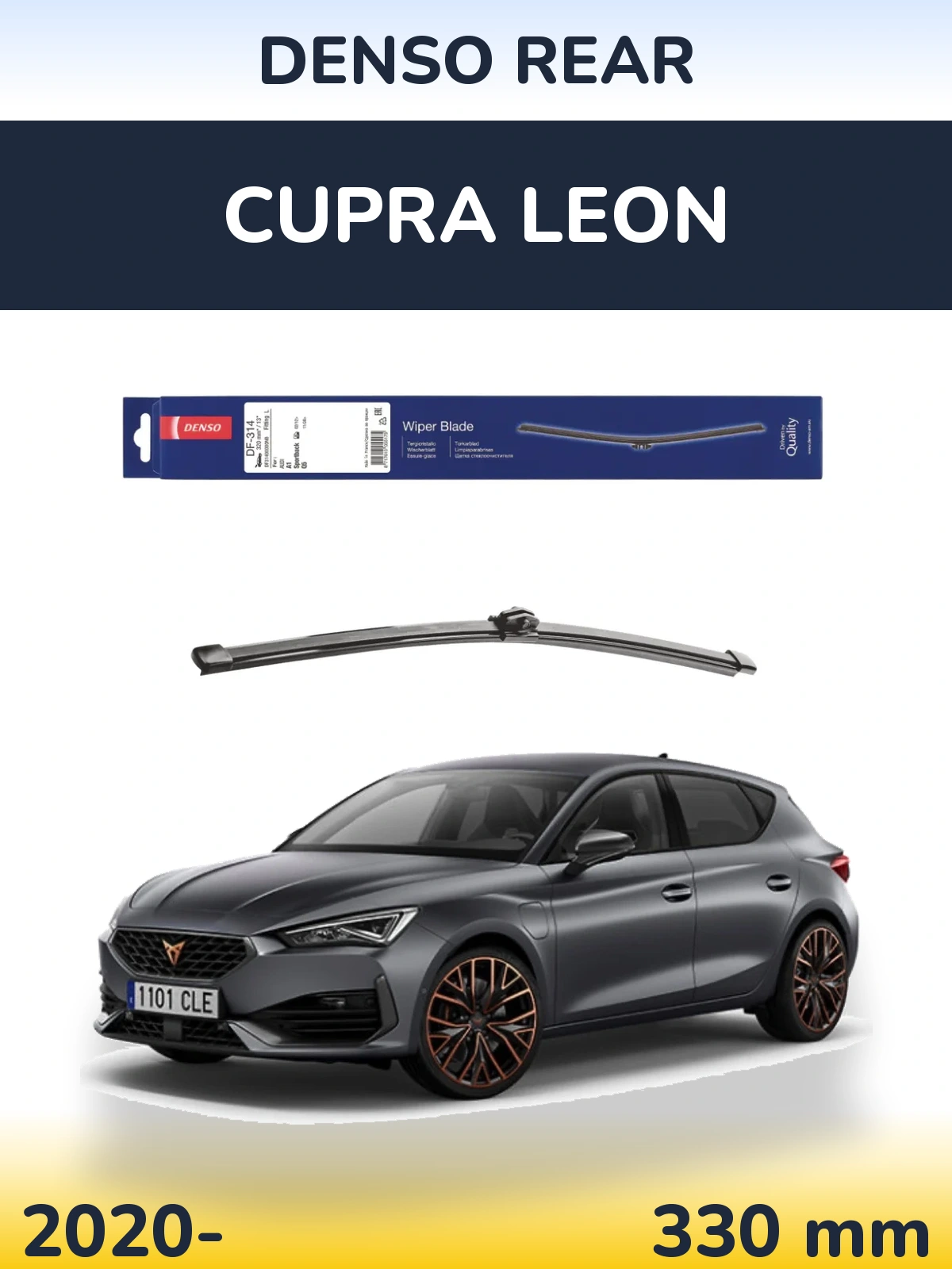 Ștergătoare Denso Rear pentru Cupra Leon
