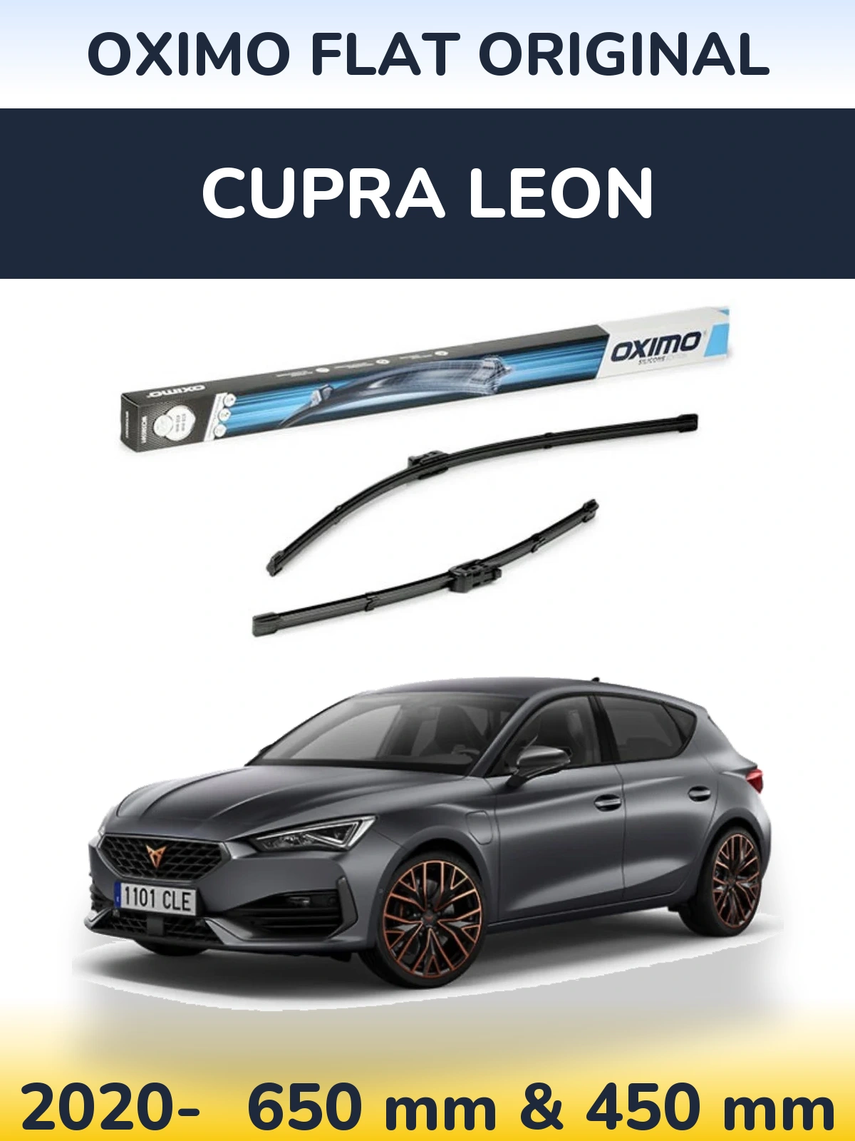 Ștergătoare Oximo Flat Original pentru Cupra Leon