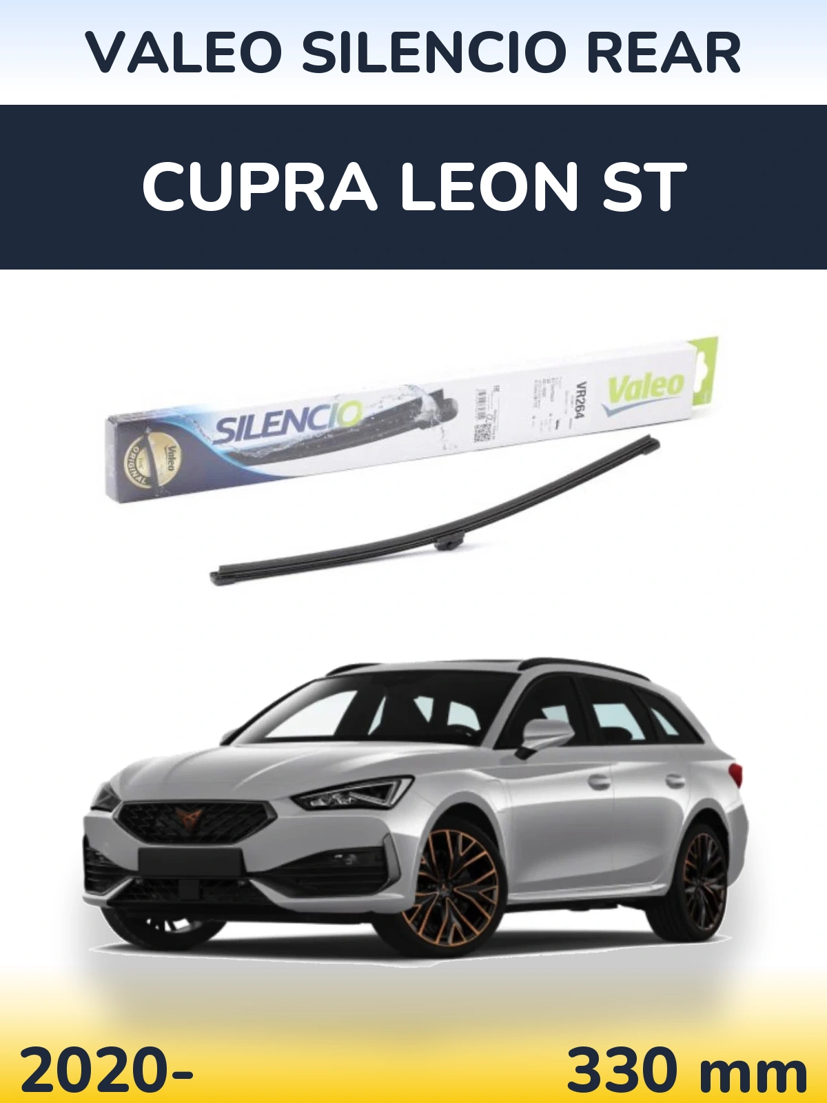 Ștergătoare Valeo Silencio Rear pentru Cupra Leon ST