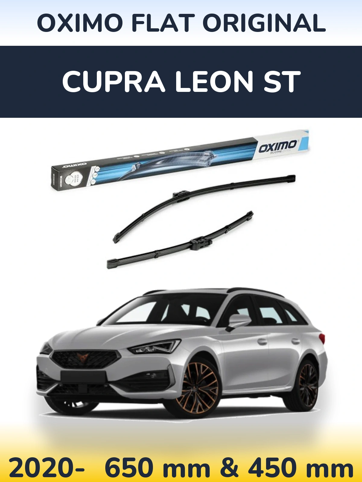 Ștergătoare Oximo Flat Original pentru Cupra Leon ST