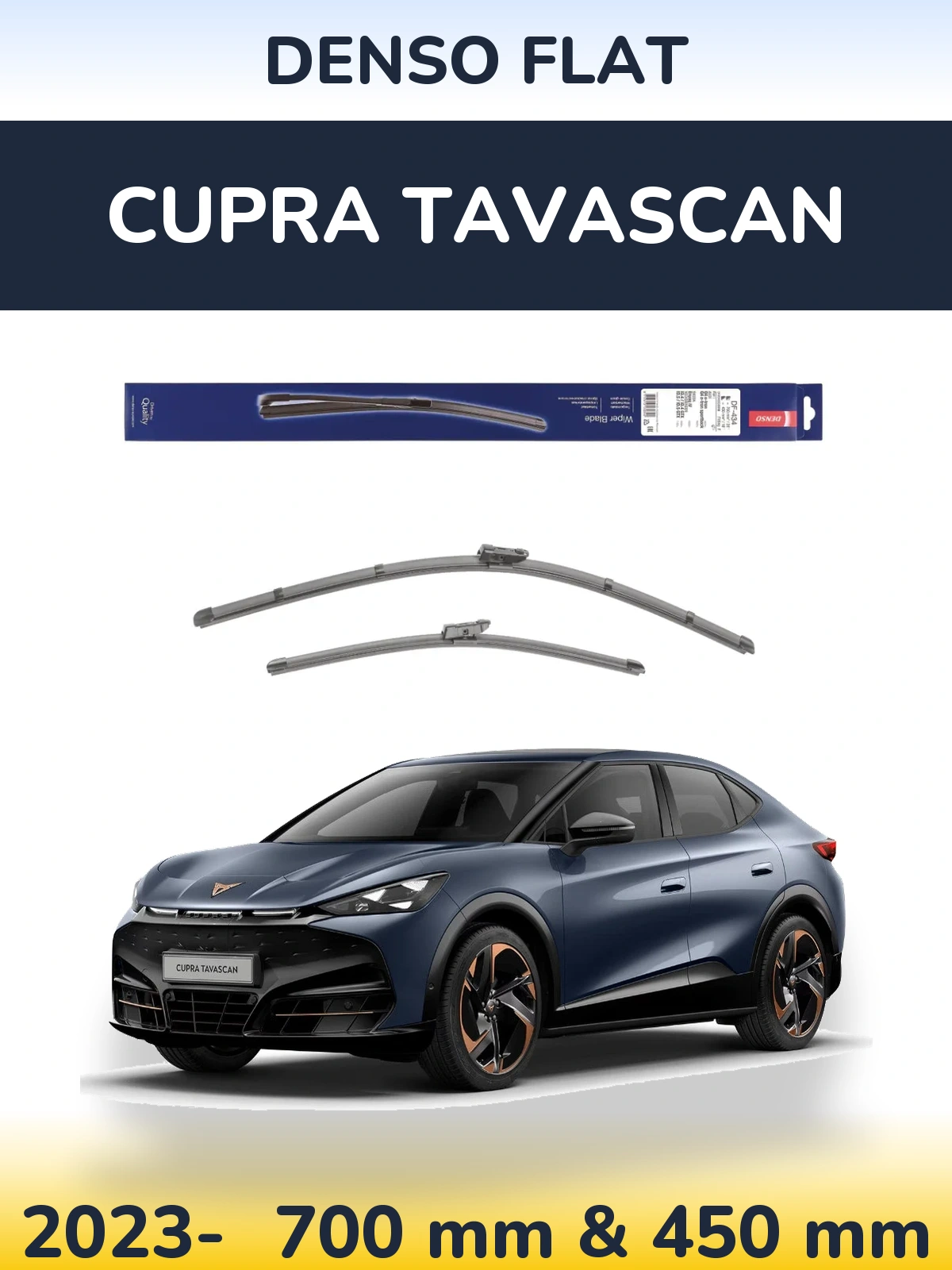 Ștergătoare Denso Flat pentru Cupra Tavascan