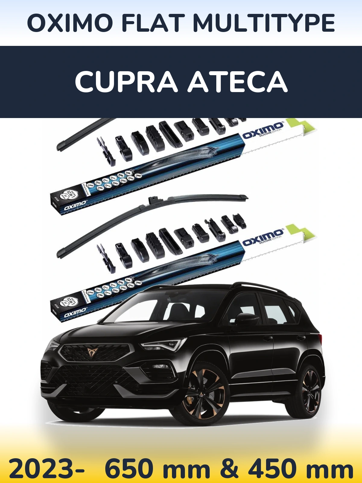 Ștergătoare Oximo Flat MultiTipe pentru Cupra Ateca