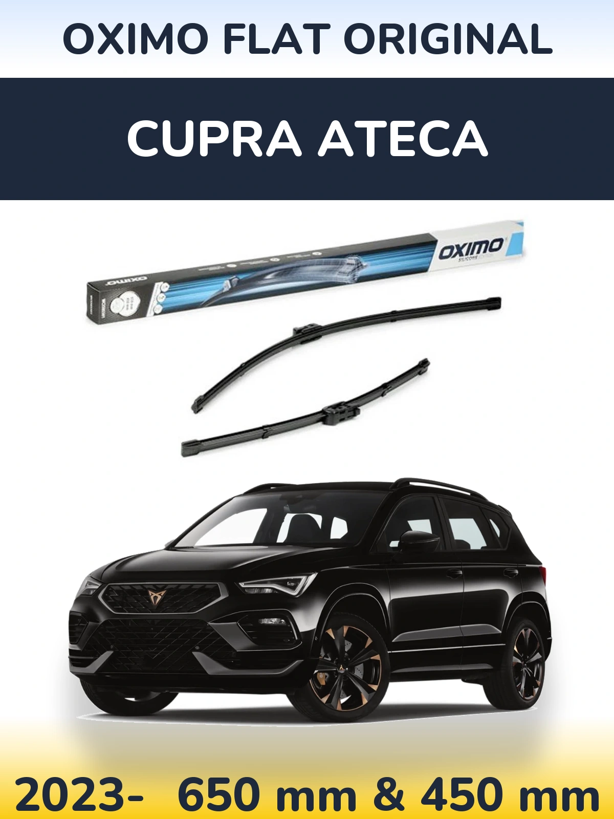 Ștergătoare Oximo Flat Original pentru Cupra Ateca