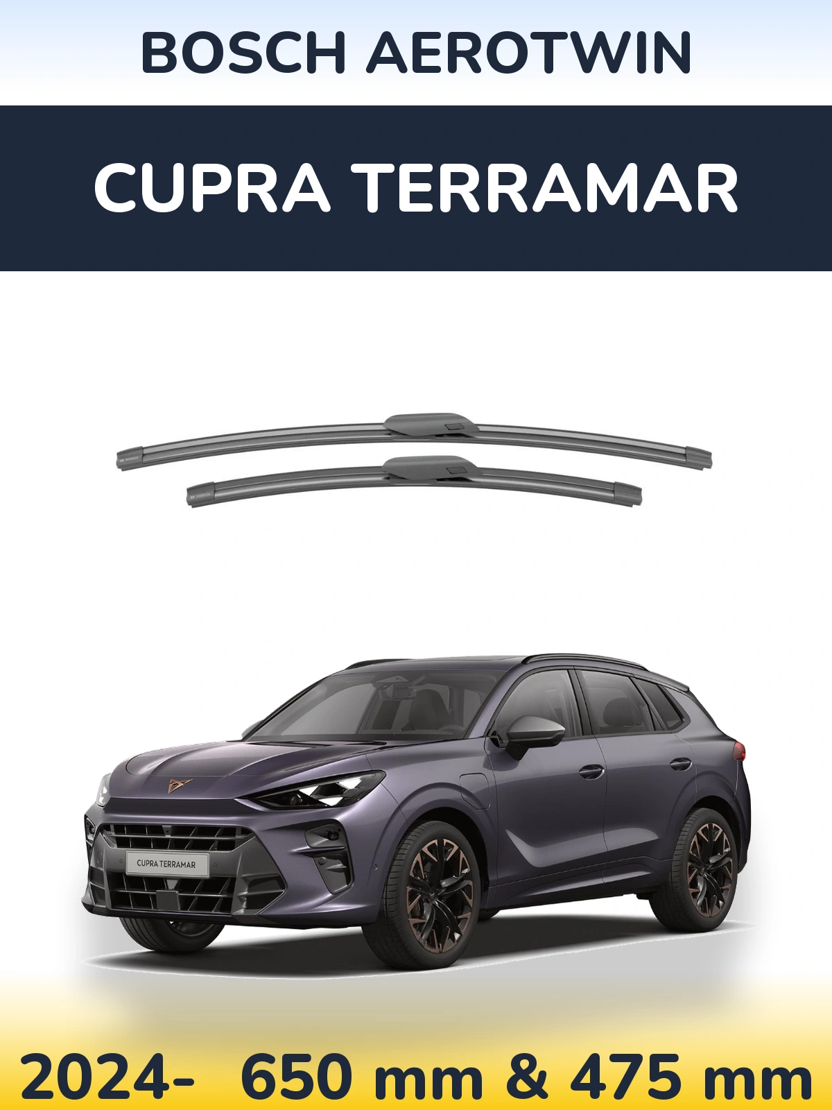 Ștergătoare BOSCH AeroTwin pentru Cupra Terramar