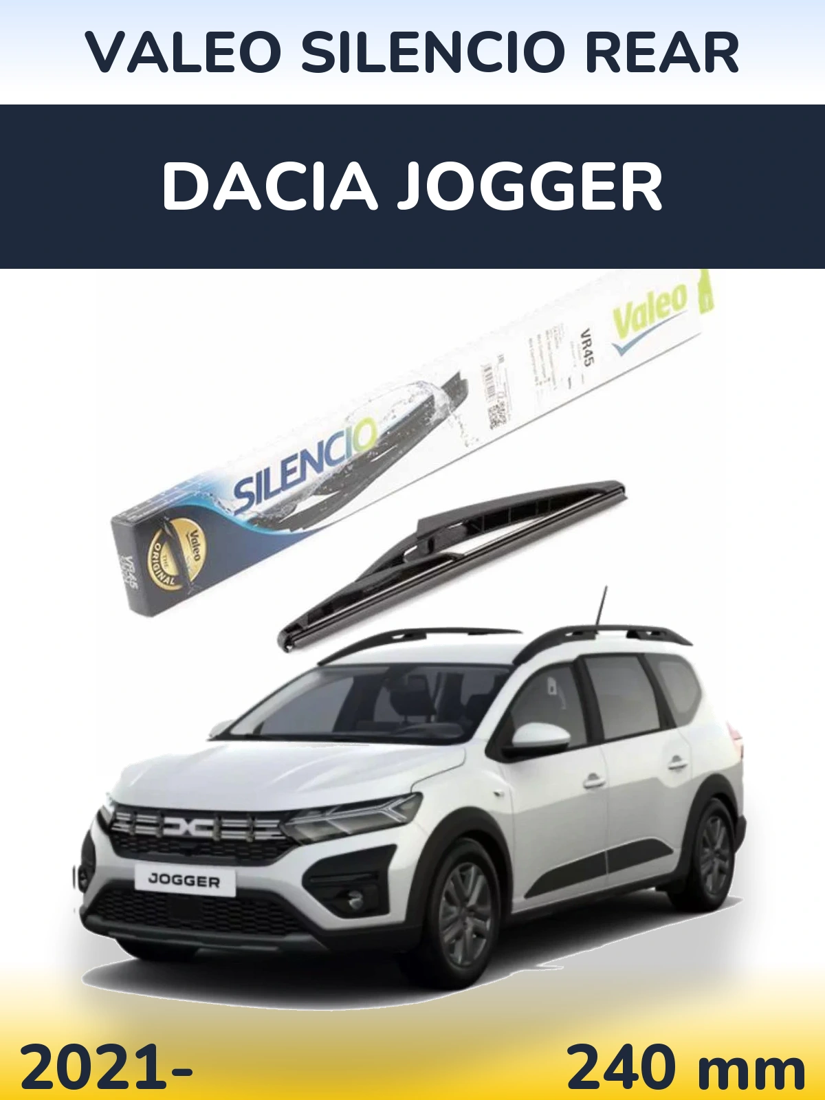 Ștergătoare Valeo Silencio Rear pentru Dacia Jogger