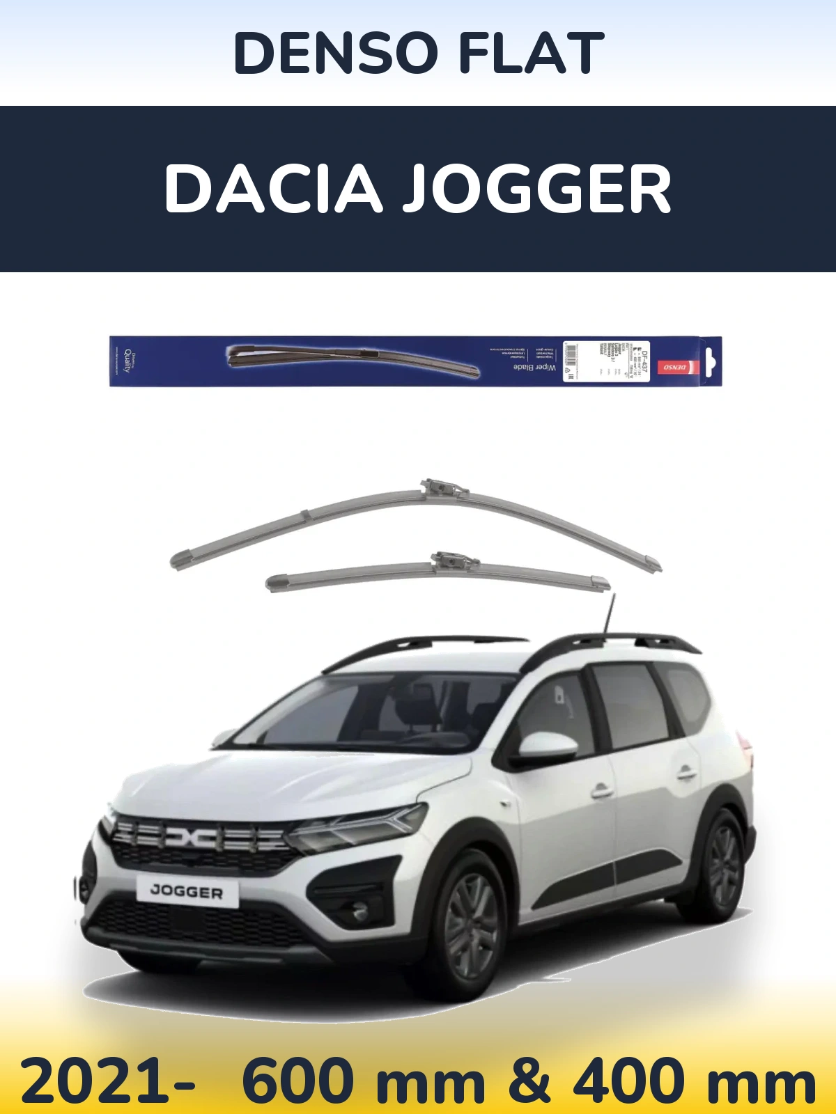Ștergătoare Denso Flat pentru Dacia Jogger