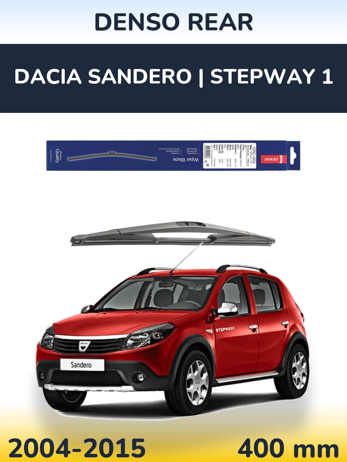 Ștergătoare Denso Rear pentru Dacia Sandero | Stepway 1
