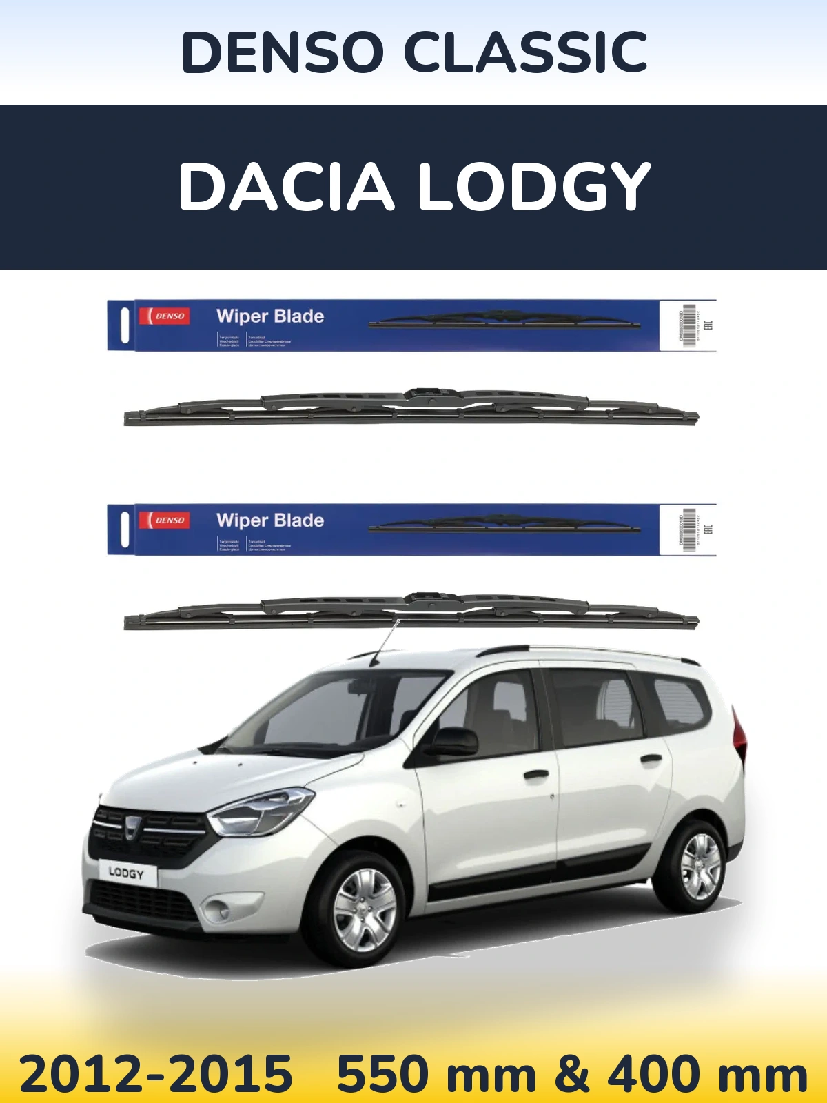 Ștergătoare Denso Classic pentru Dacia Lodgy