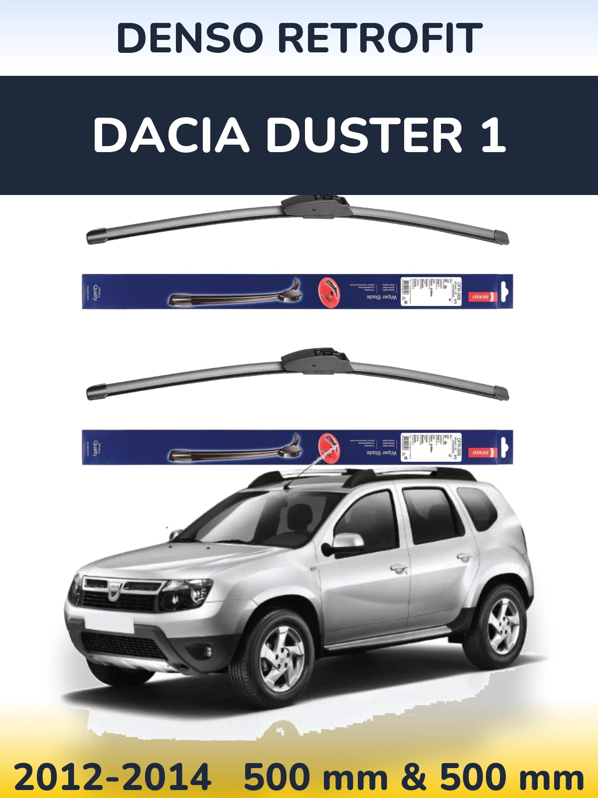 Ștergătoare Denso Retrofit pentru Dacia Duster 1