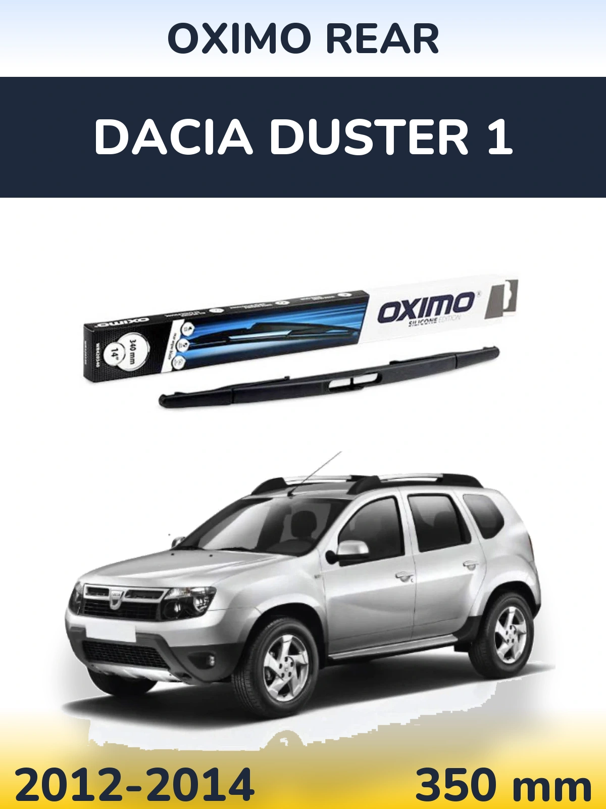 Ștergătoare Oximo Rear pentru Dacia Duster 1