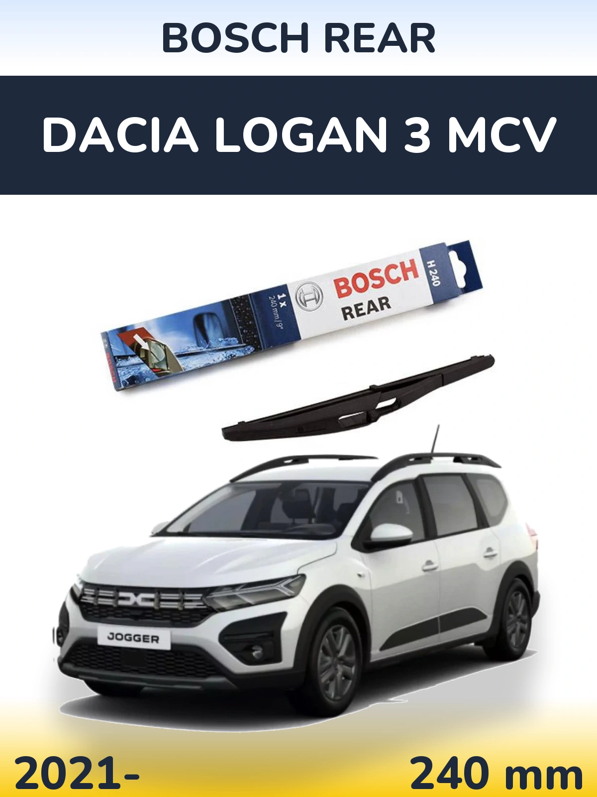 Ștergătoare BOSCH Rear pentru Dacia Logan 3 MCV