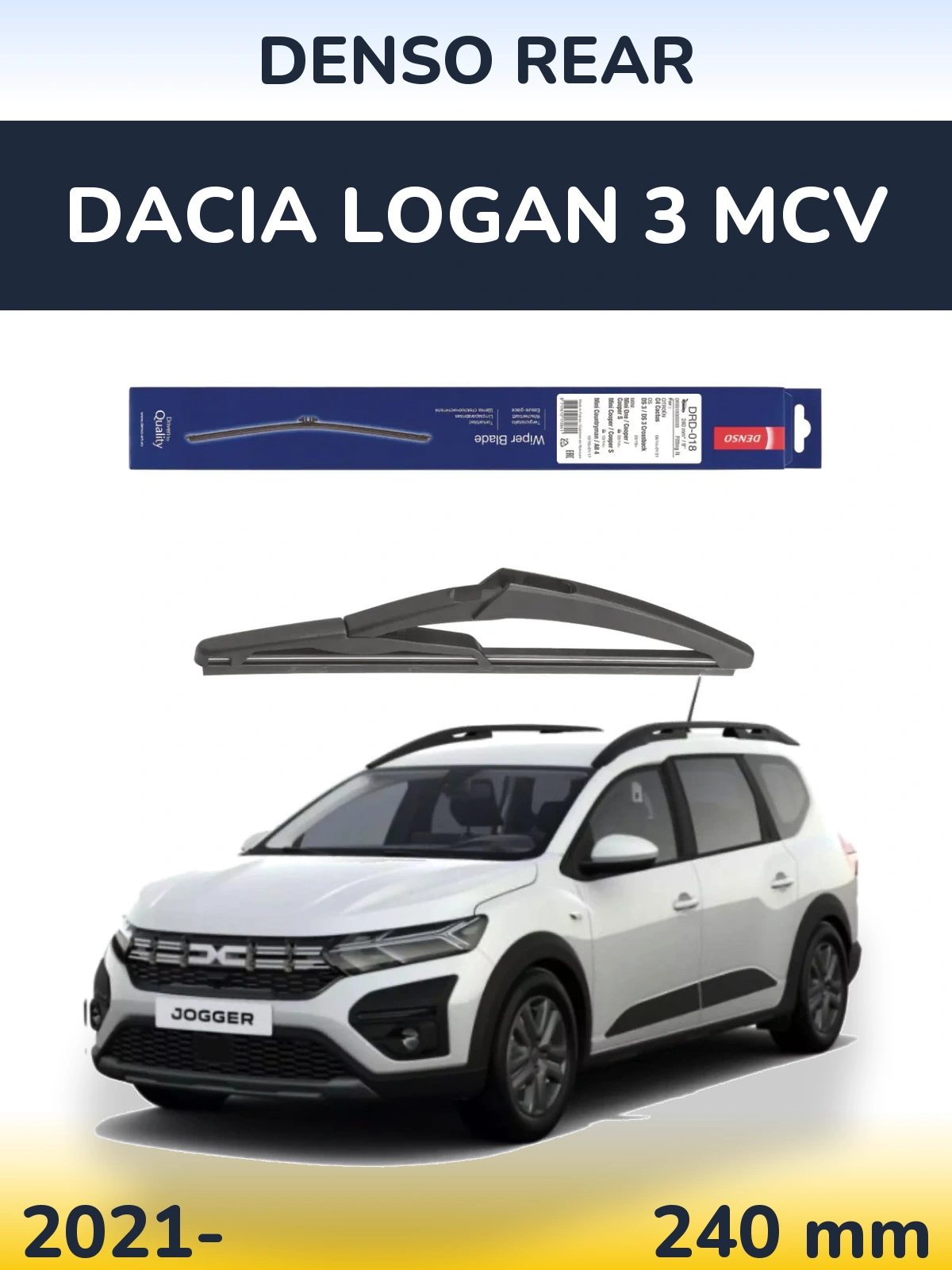 Ștergătoare Denso Rear pentru Dacia Logan 3 MCV
