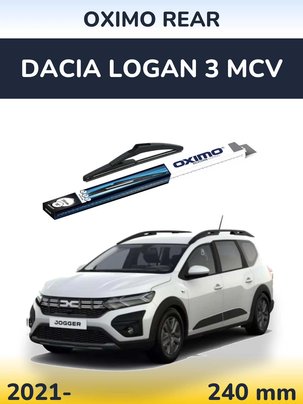 Ștergătoare Oximo Rear pentru Dacia Logan 3 MCV