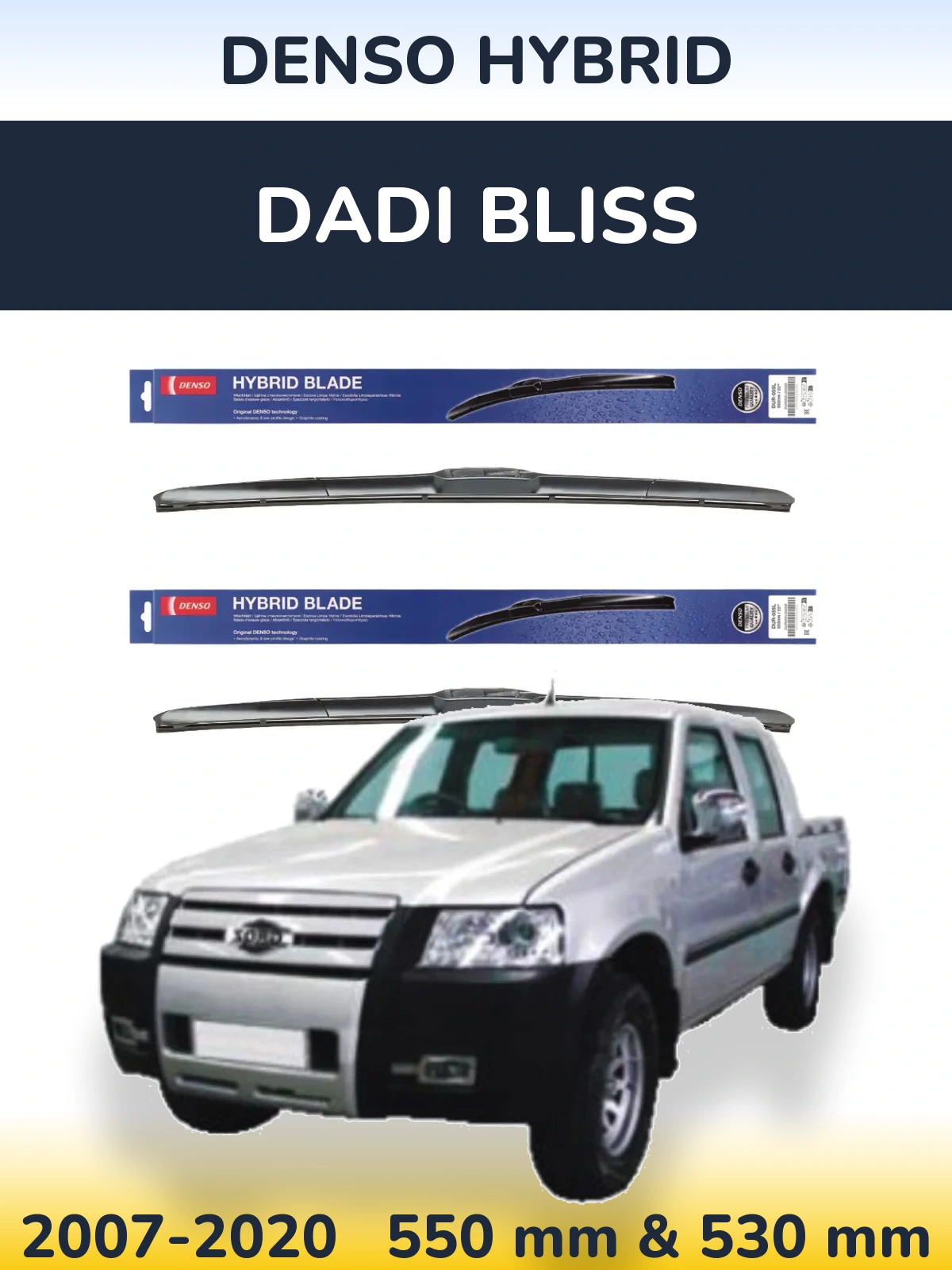 Ștergătoare Denso Hybrid pentru Dadi Bliss