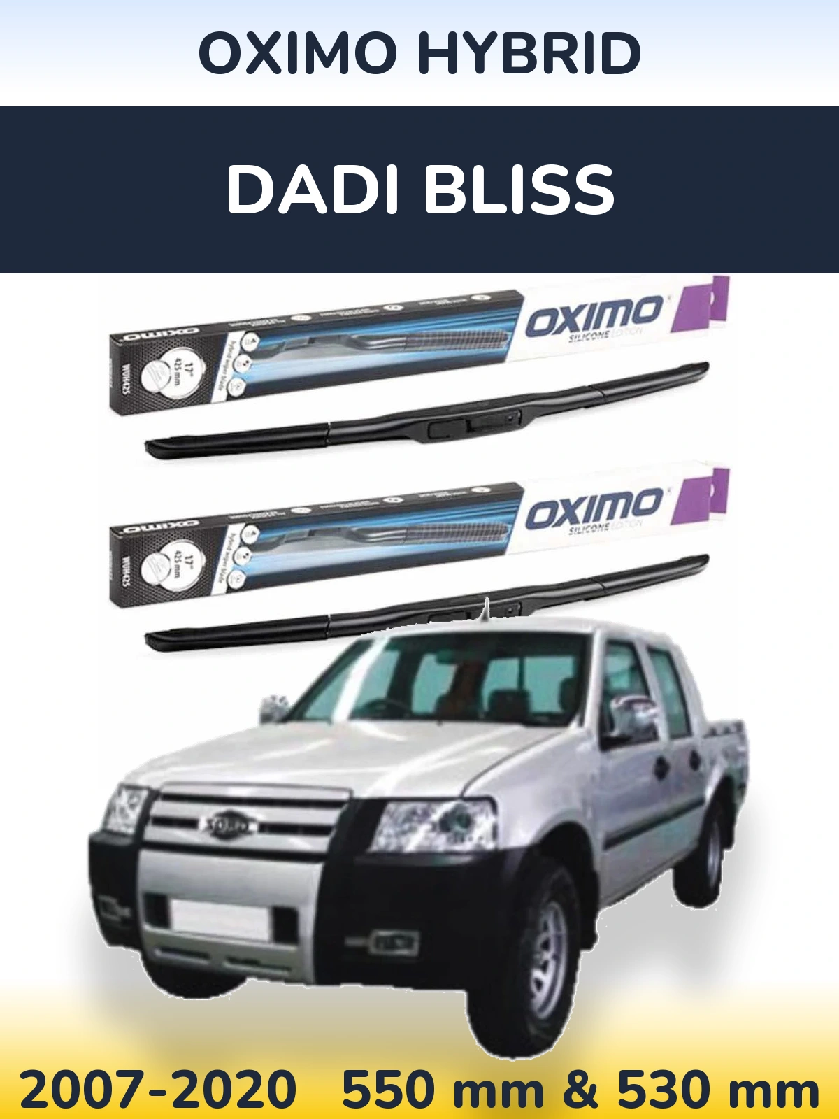 Ștergătoare Oximo Hybrid pentru Dadi Bliss
