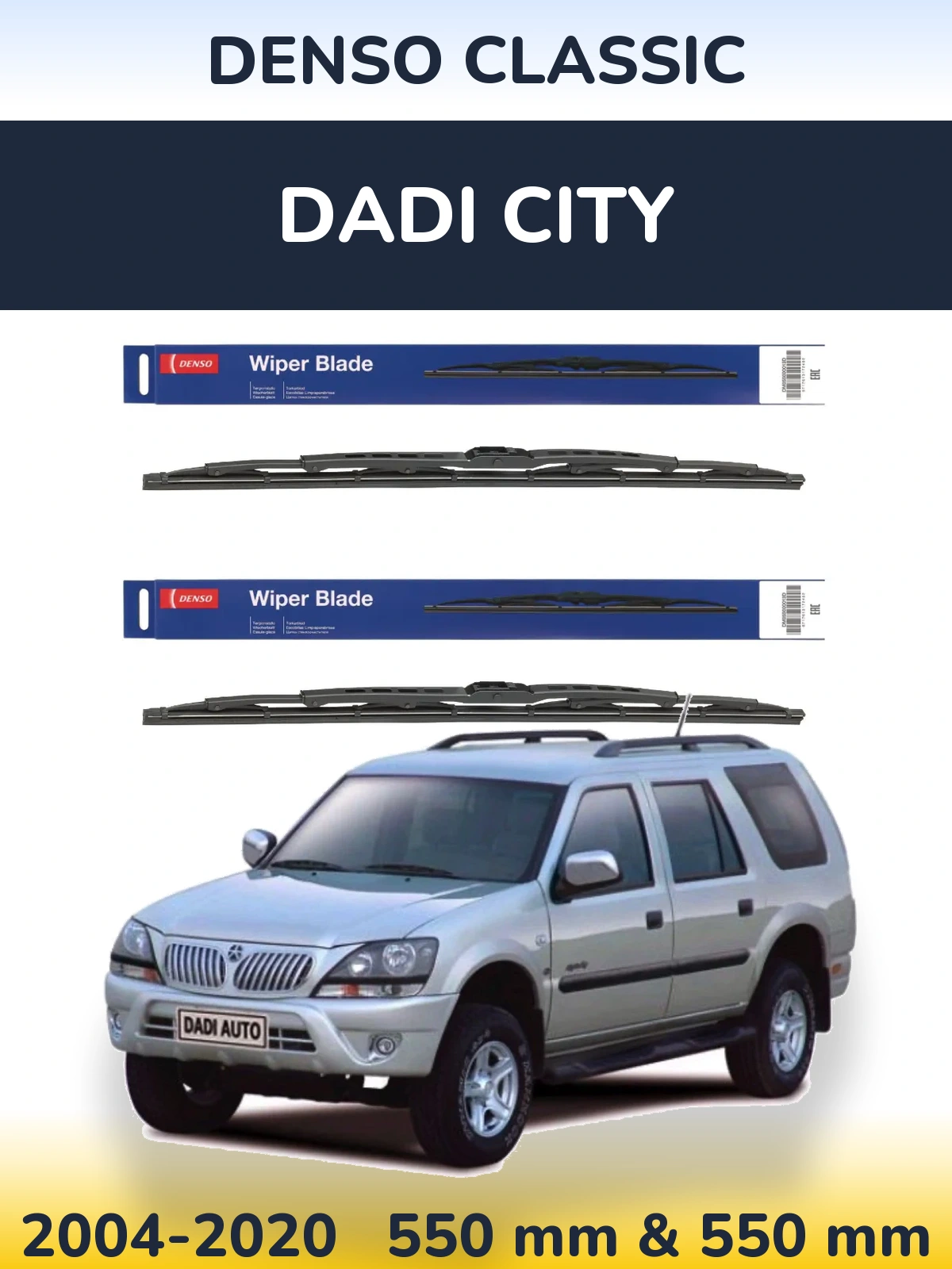 Ștergătoare Denso Classic pentru Dadi City