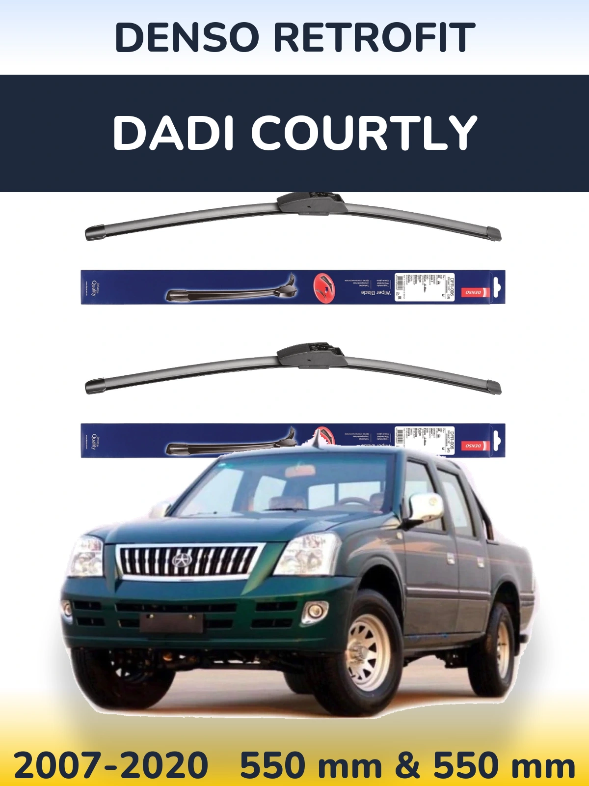 Ștergătoare Denso Retrofit pentru Dadi Courtly