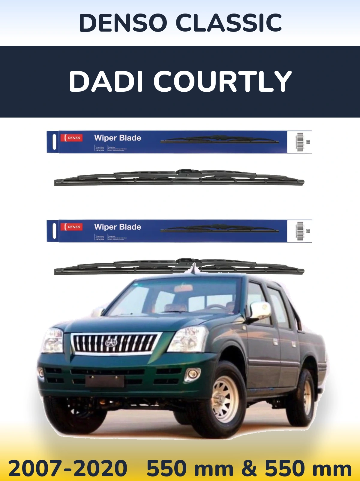Ștergătoare Denso Classic pentru Dadi Courtly