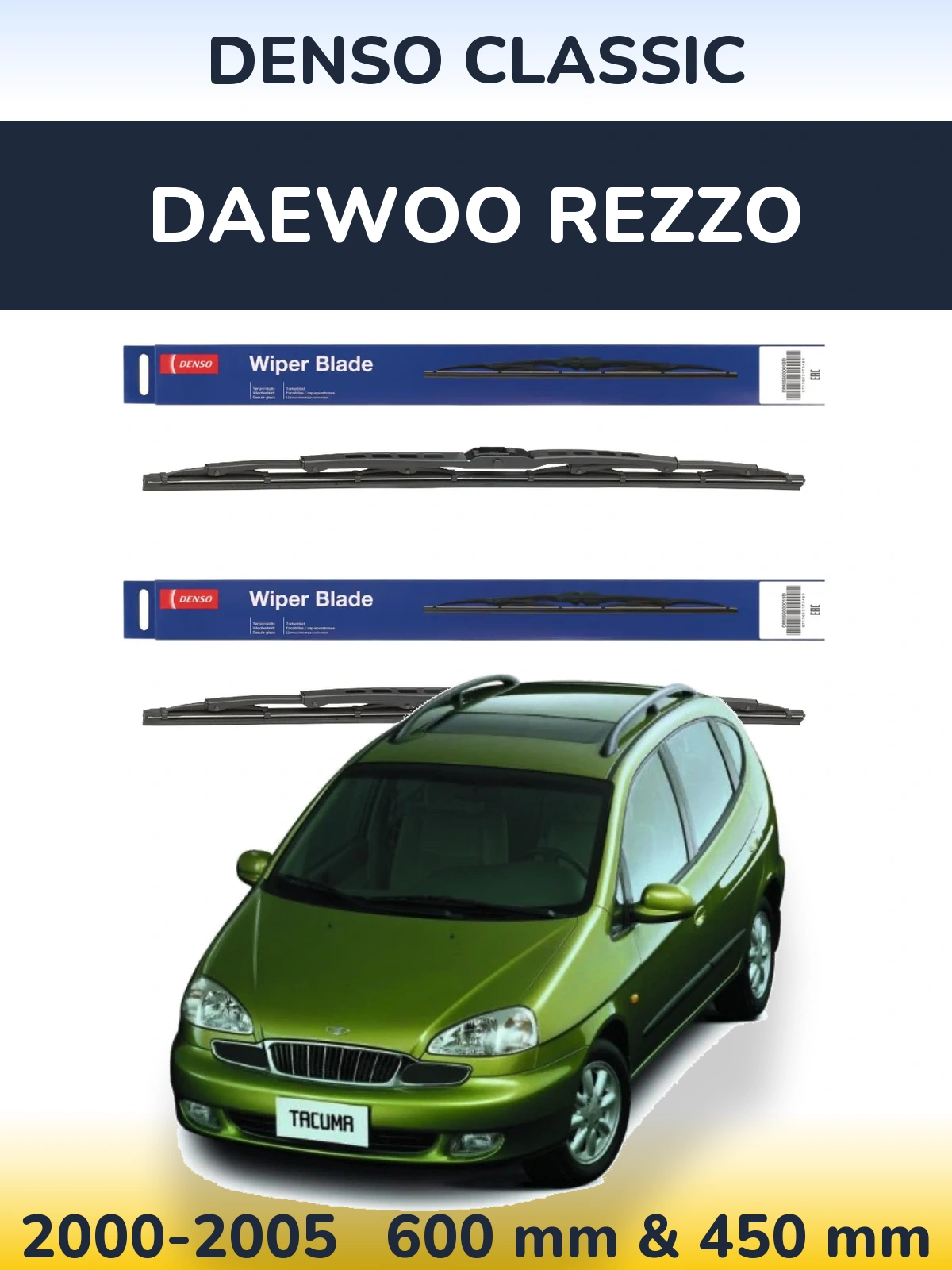 Ștergătoare Denso Classic pentru Daewoo Rezzo
