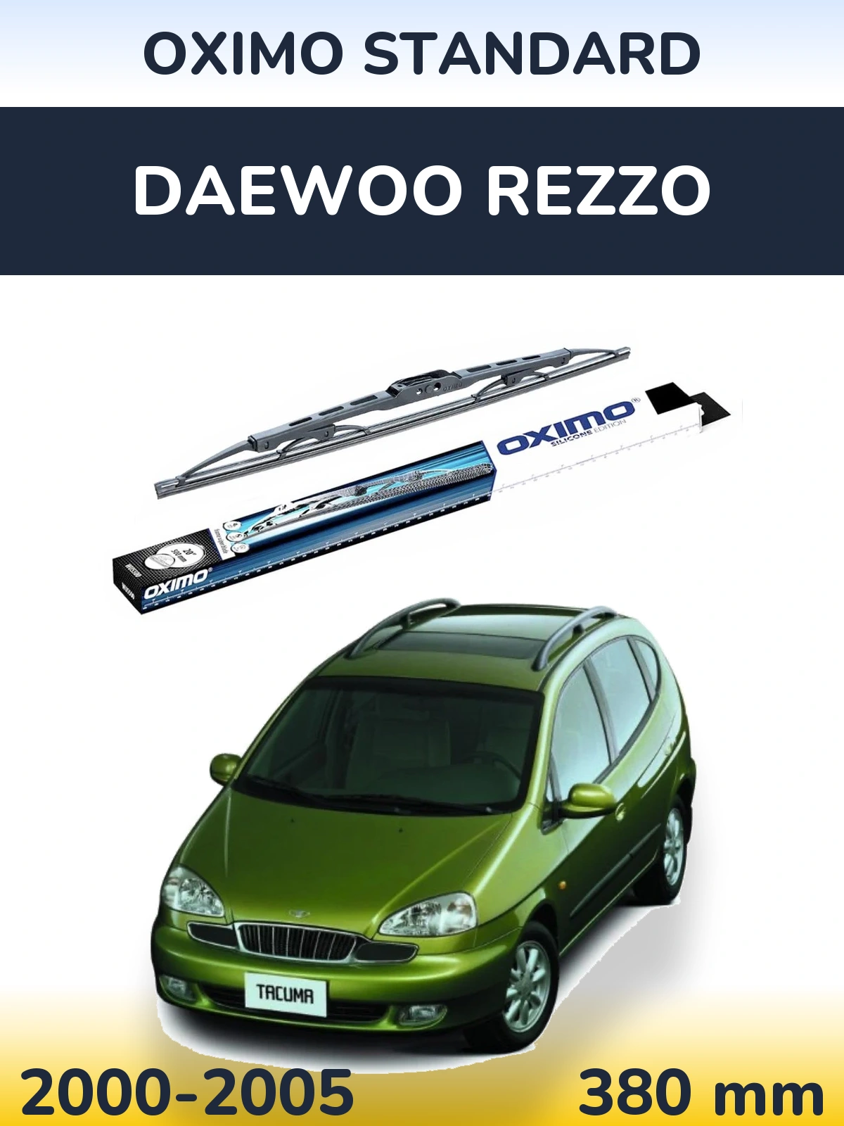 Ștergătoare Oximo Standard pentru Daewoo Rezzo