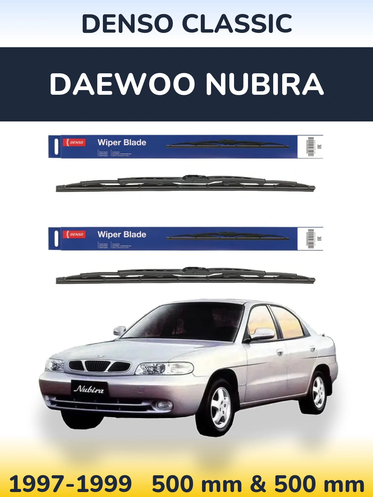 Ștergătoare Denso Classic pentru Daewoo Nubira