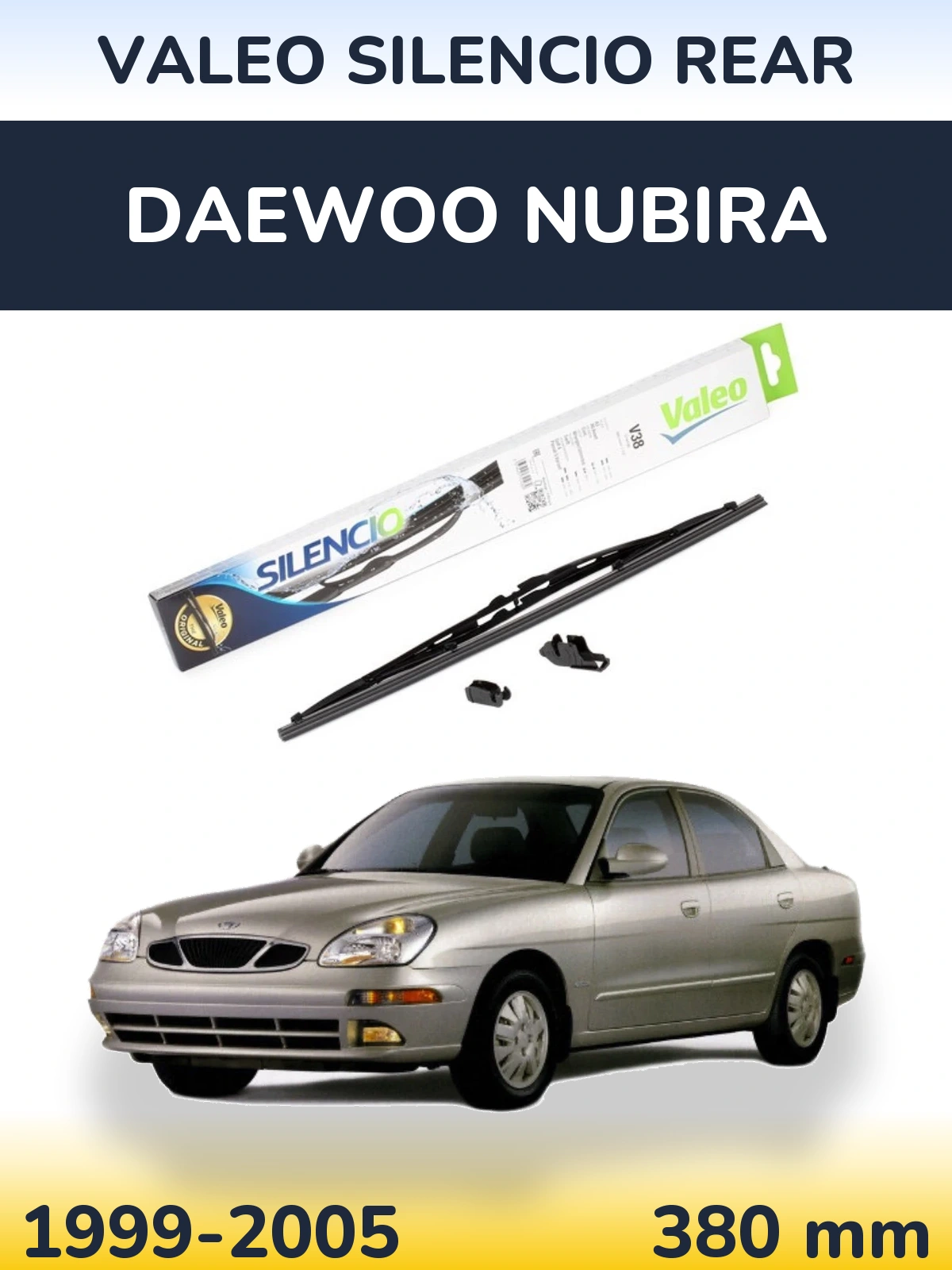 Ștergătoare Valeo Silencio Rear pentru Daewoo Nubira