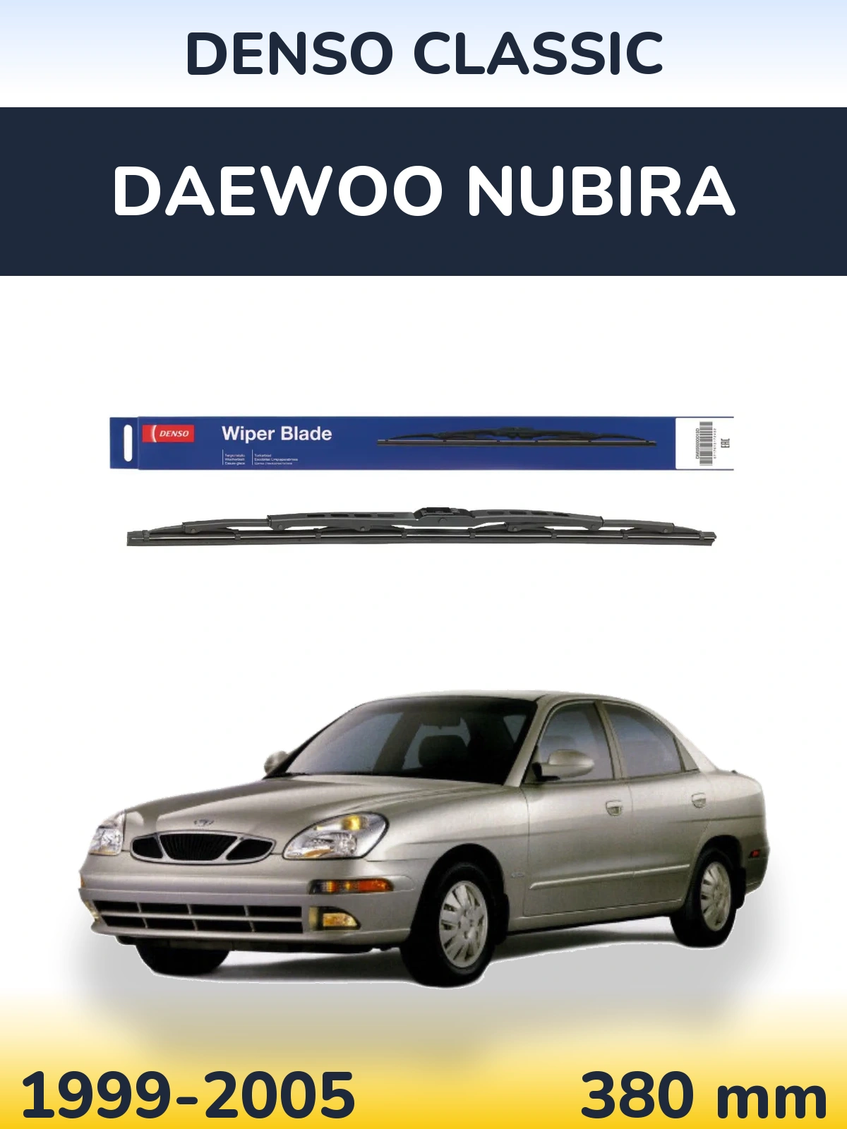 Ștergătoare Denso Classic pentru Daewoo Nubira
