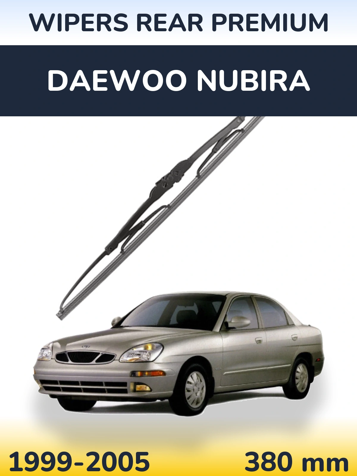 Ștergătoare WIPERS REAR PREMIUM pentru Daewoo Nubira