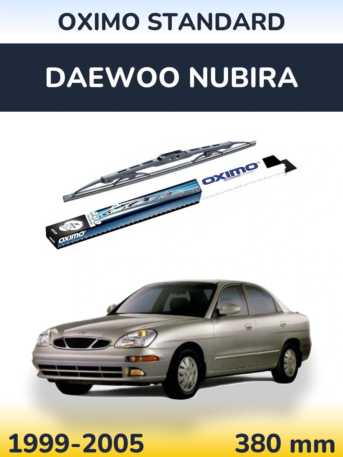 Ștergătoare Oximo Standard pentru Daewoo Nubira