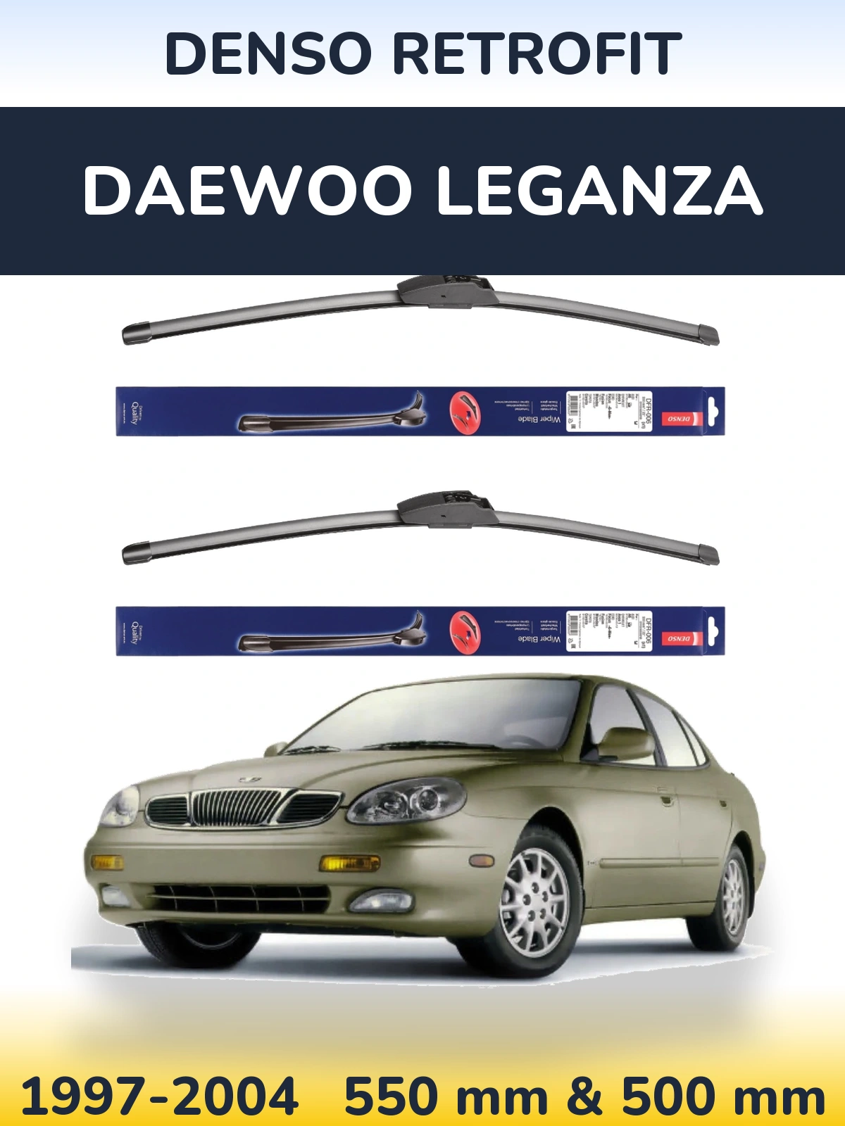Ștergătoare Denso Retrofit pentru Daewoo Leganza