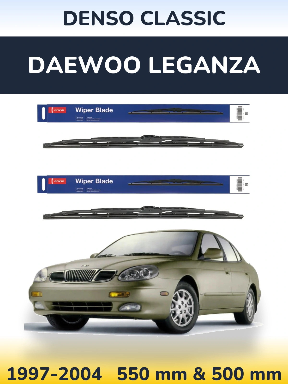 Ștergătoare Denso Classic pentru Daewoo Leganza