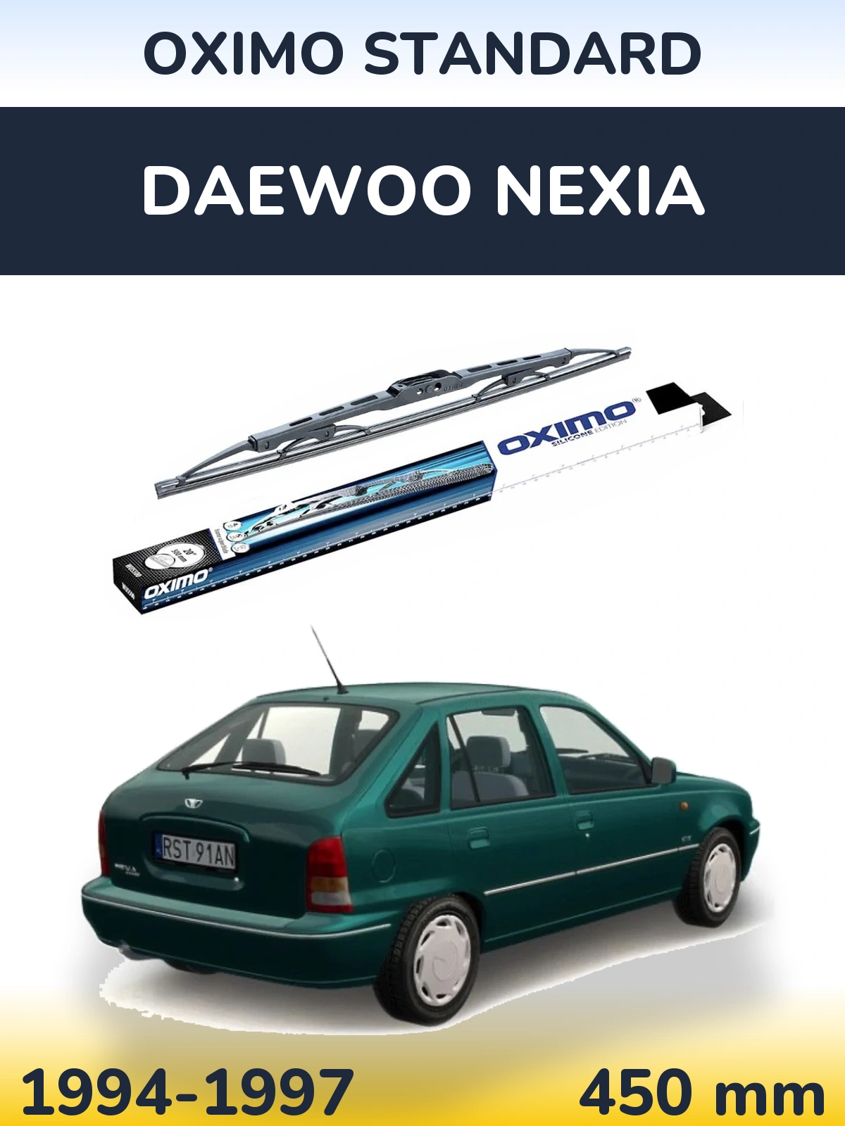 Ștergătoare Oximo Standard pentru Daewoo Nexia