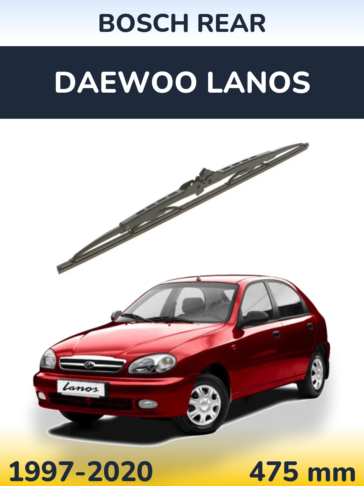Ștergătoare BOSCH Rear pentru Daewoo Lanos